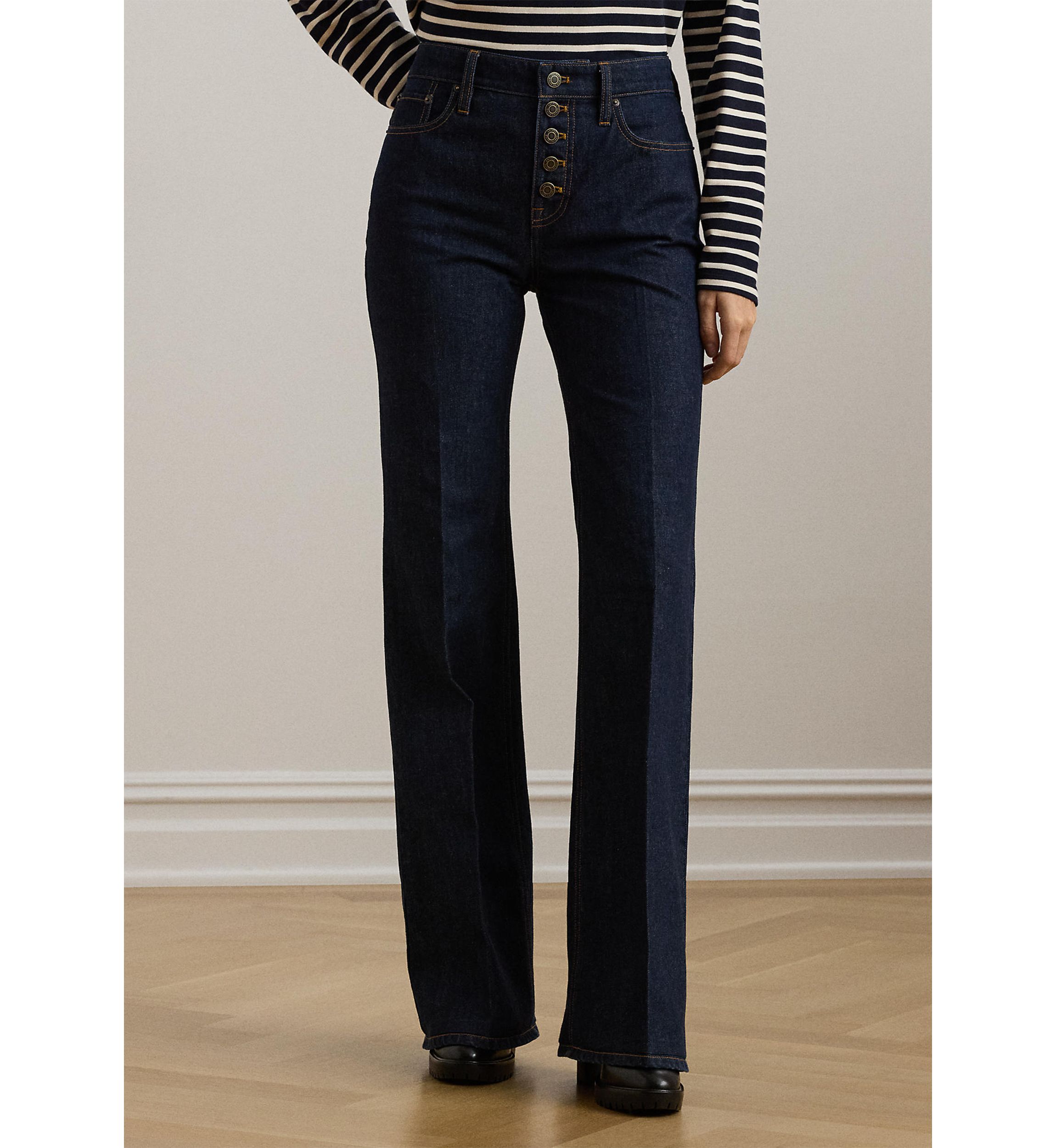 High-Rise Flare Jeans 