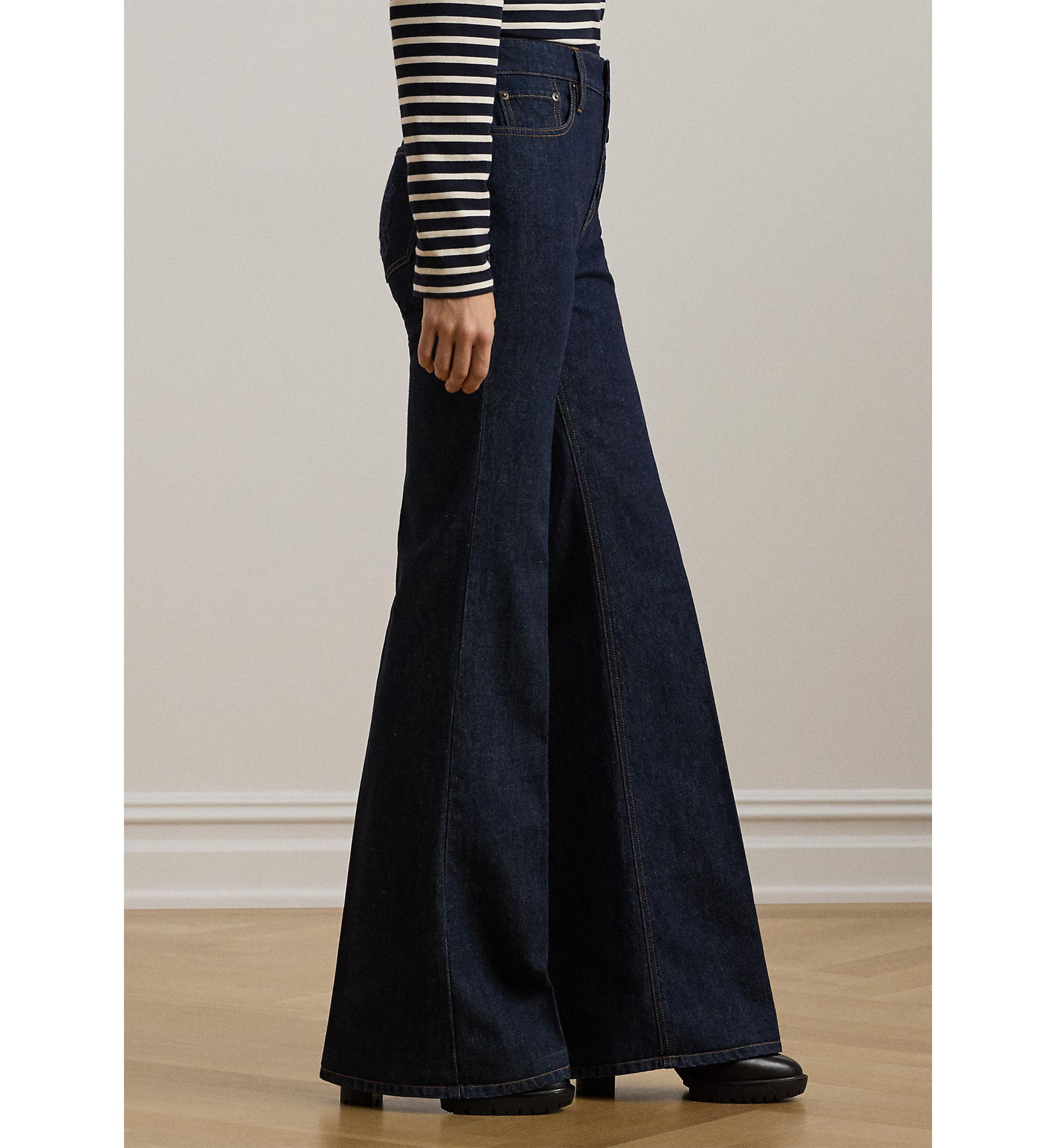 High-Rise Flare Jeans 