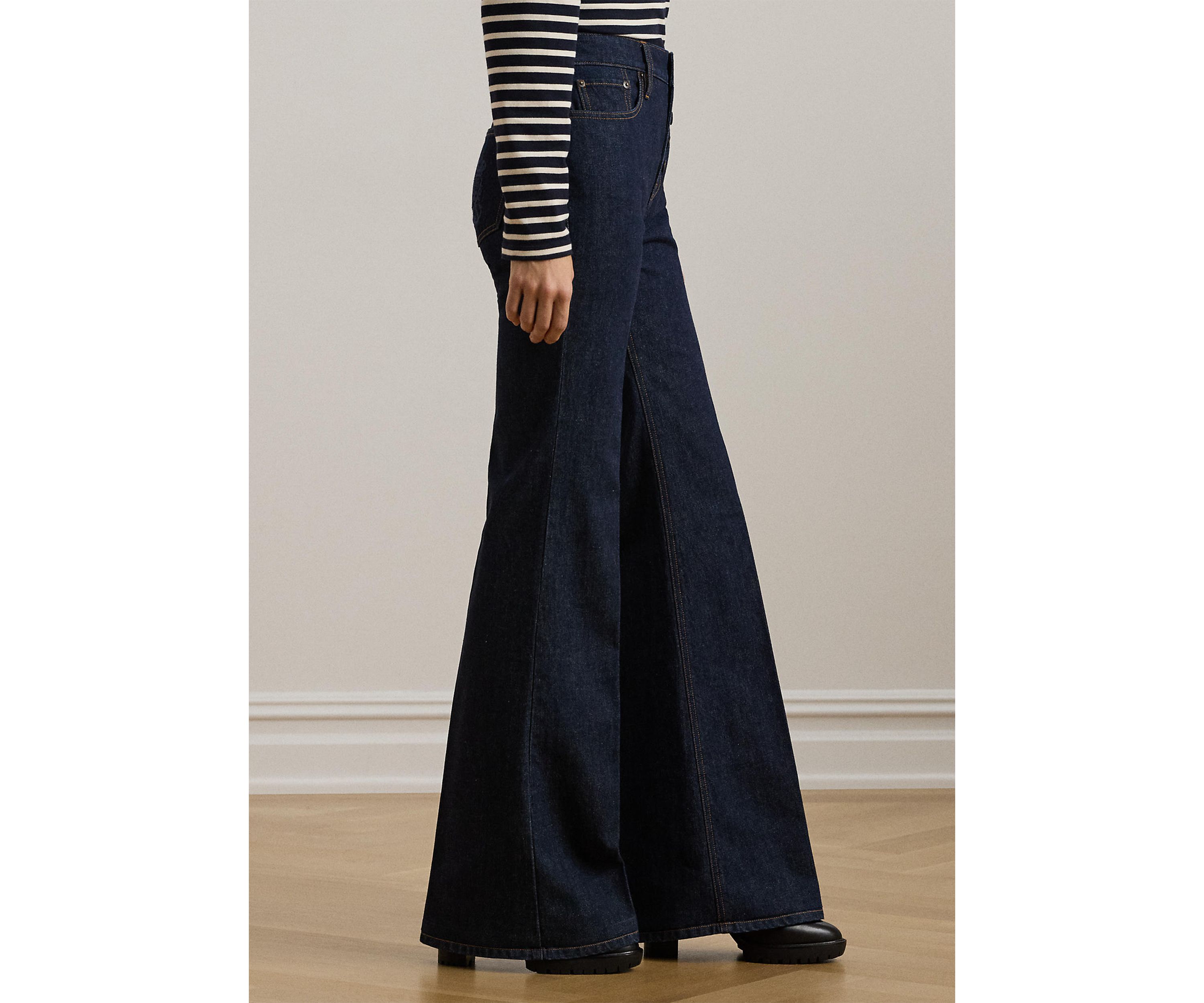 High-Rise Flare Jeans 