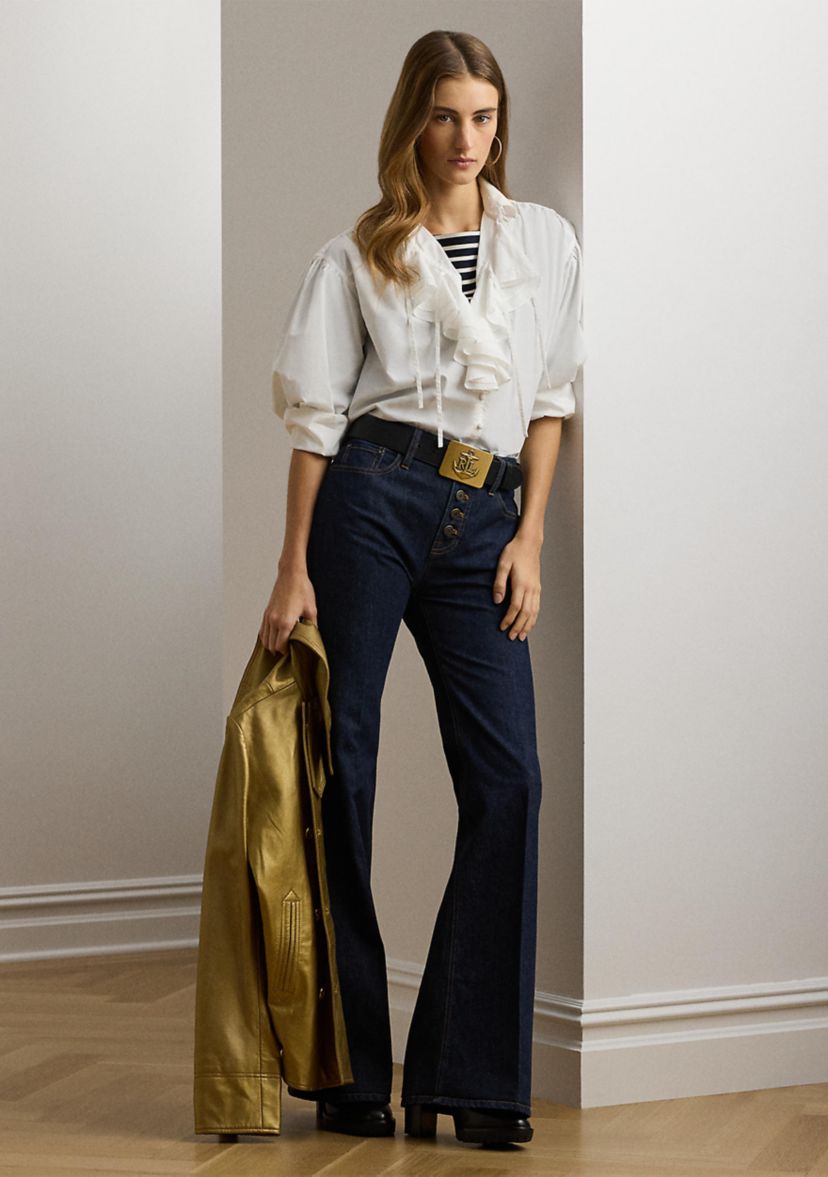 High-Rise Flare Jeans 