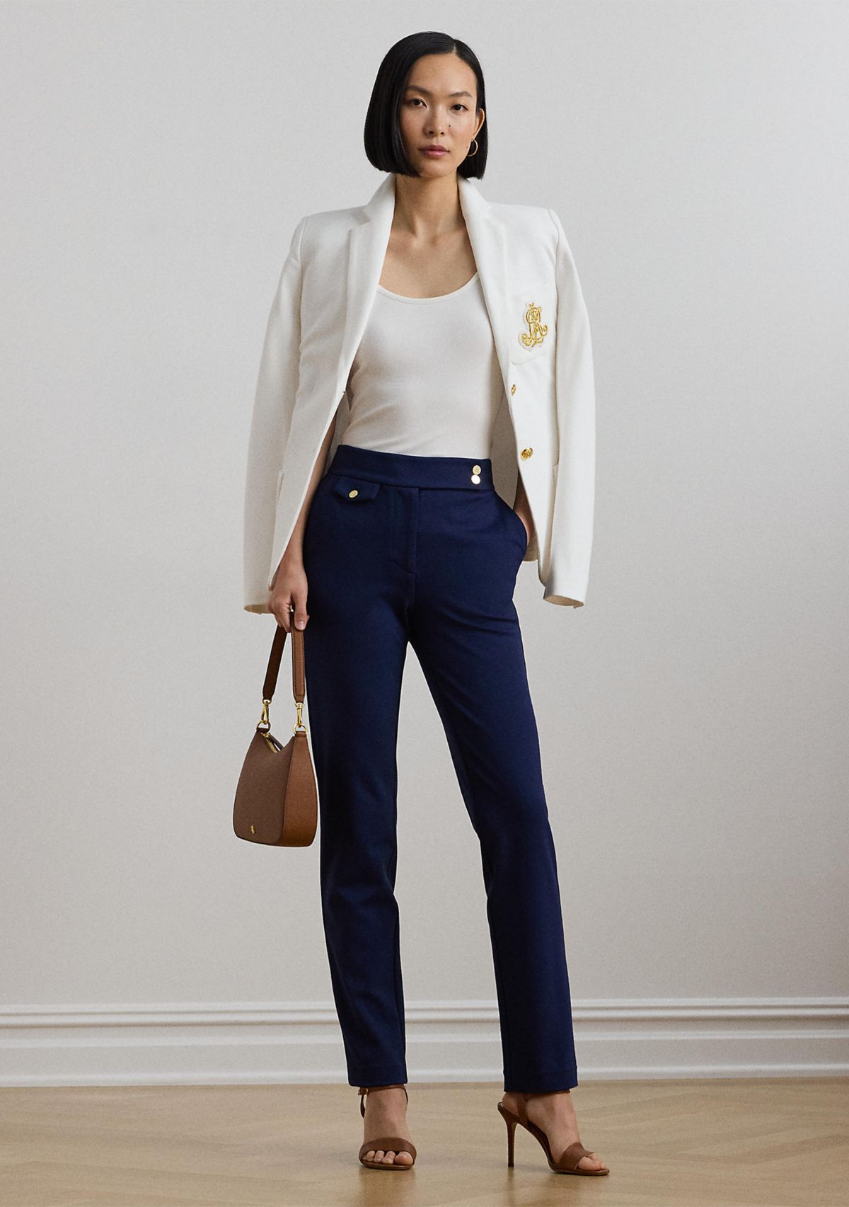 Ponte Ankle Pants 