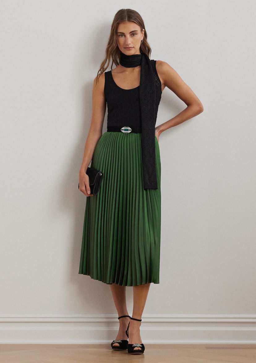 Pointelle Knit Sleeveless Sweater