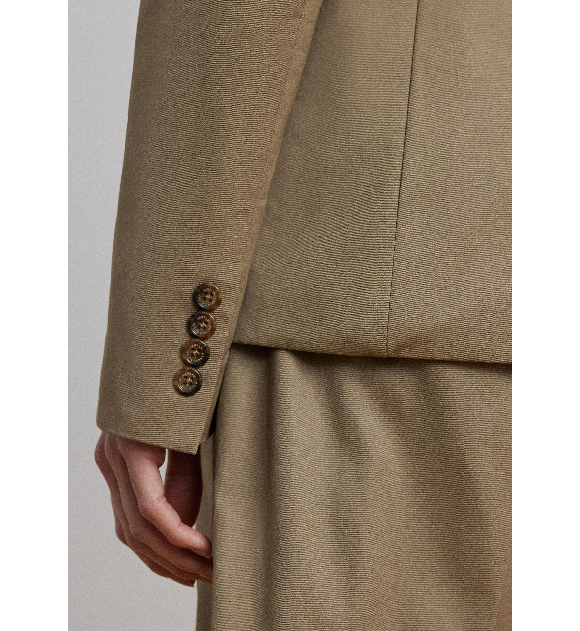 Womens Cotton Twill Blazer