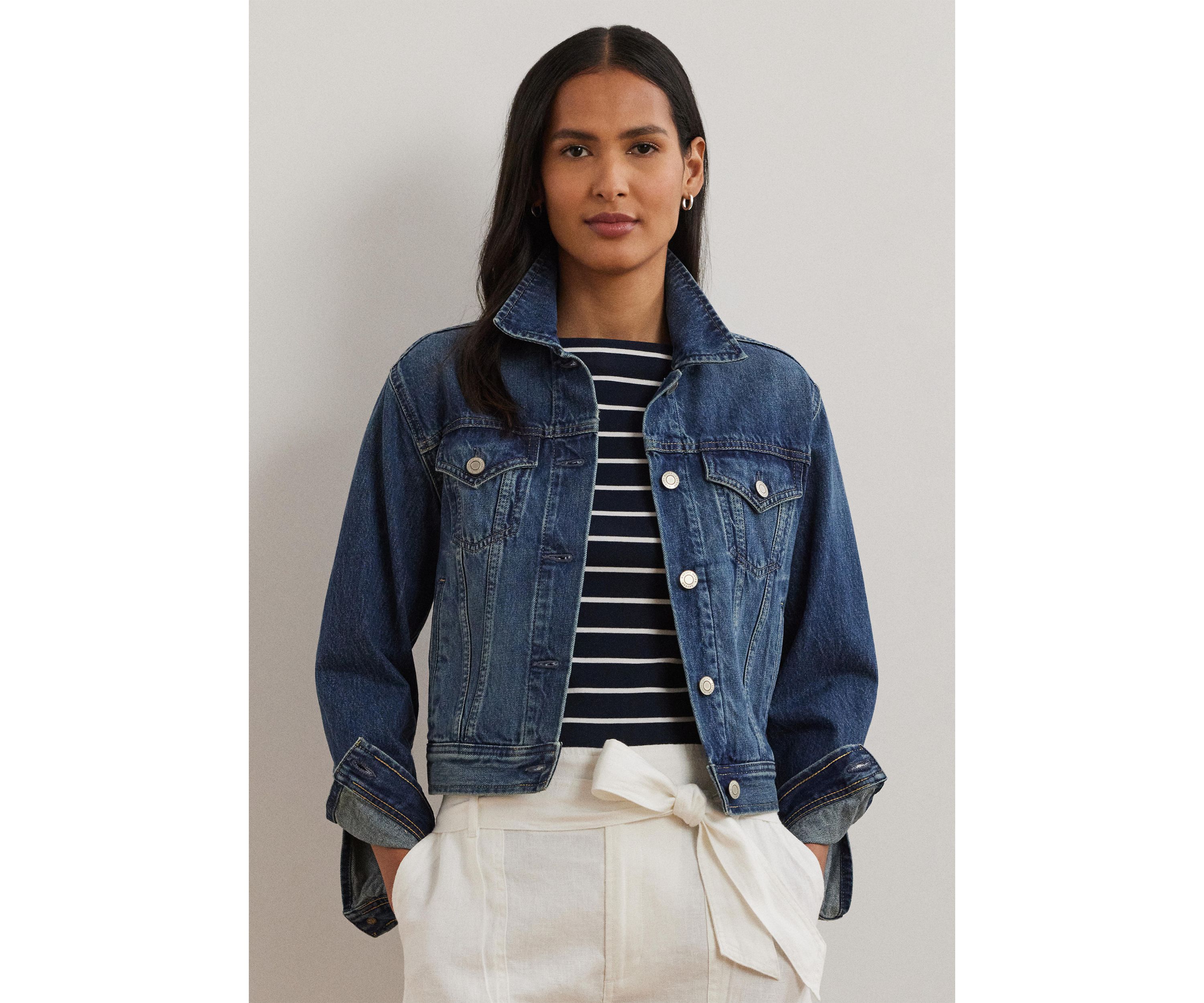 Womens Denim Trucker Jacket