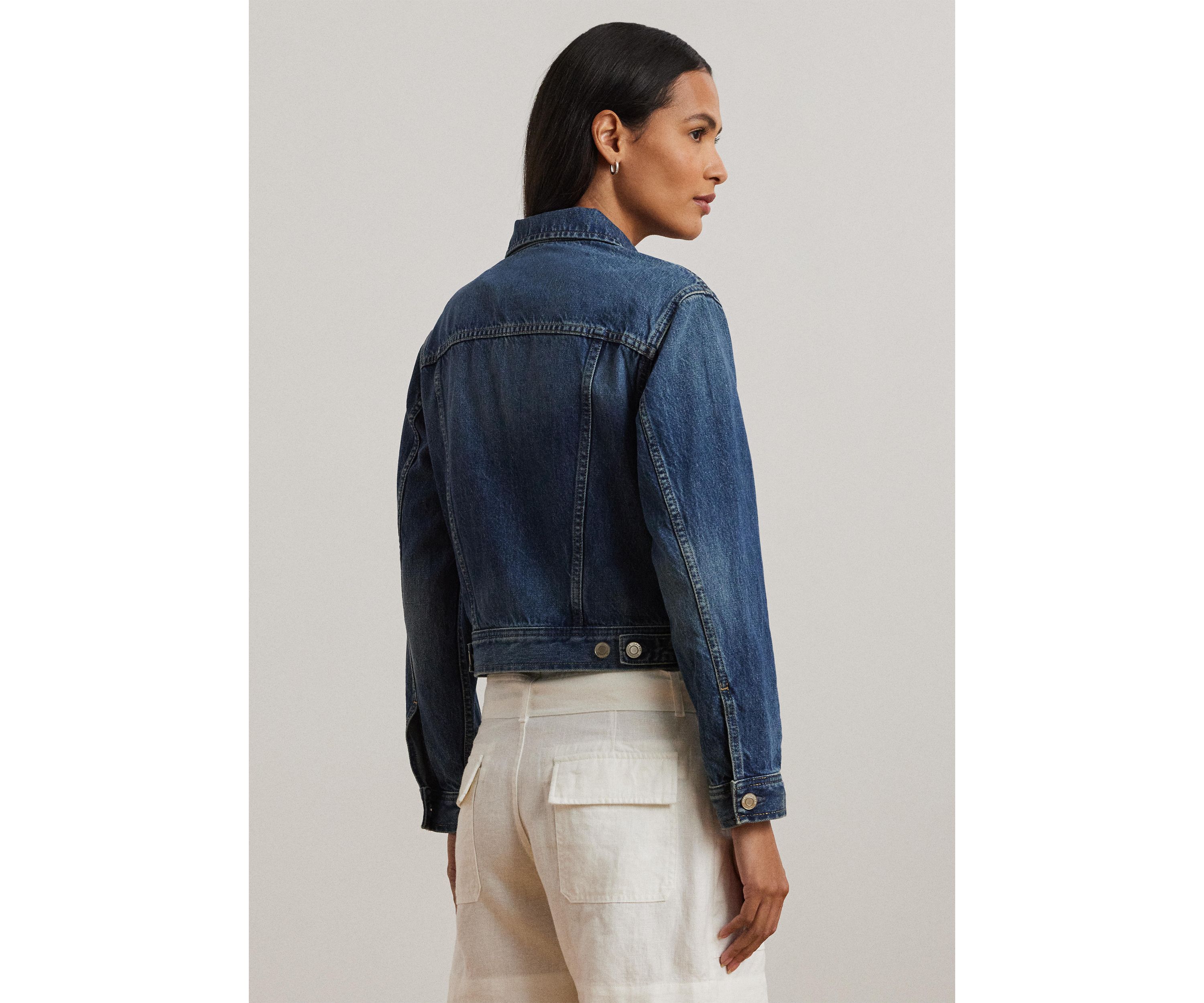 Womens Denim Trucker Jacket