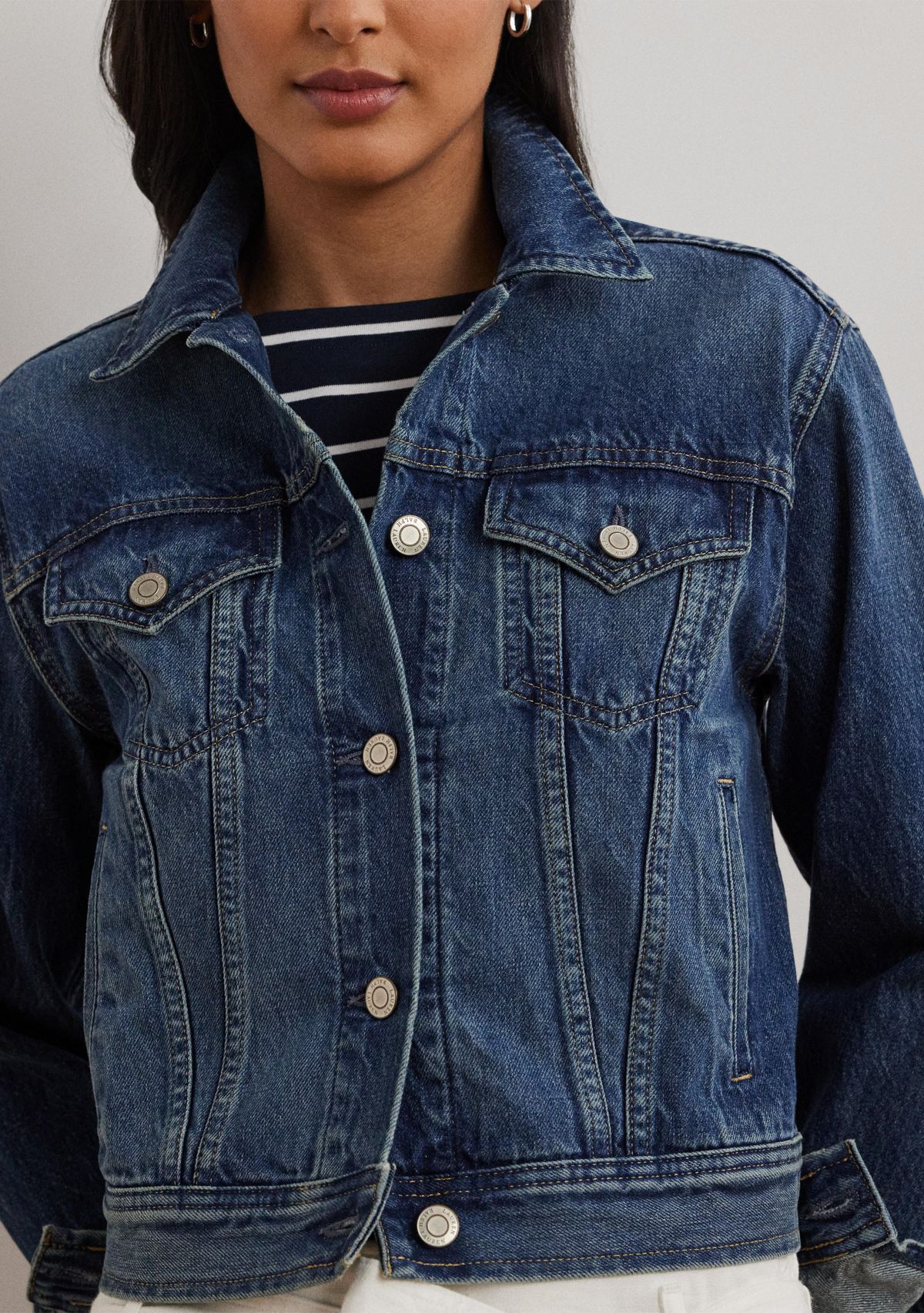 Womens Denim Trucker Jacket