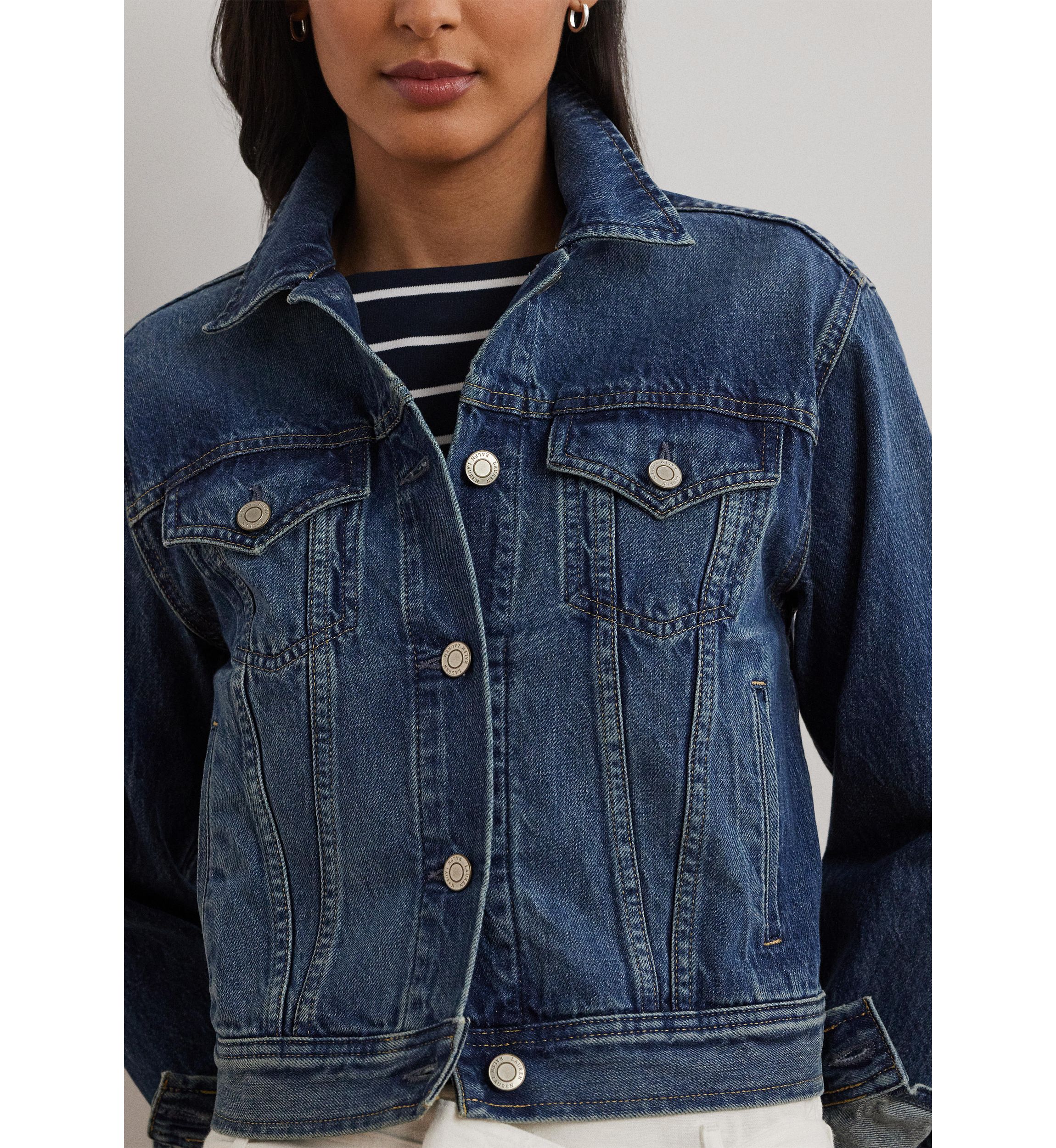 Womens Denim Trucker Jacket