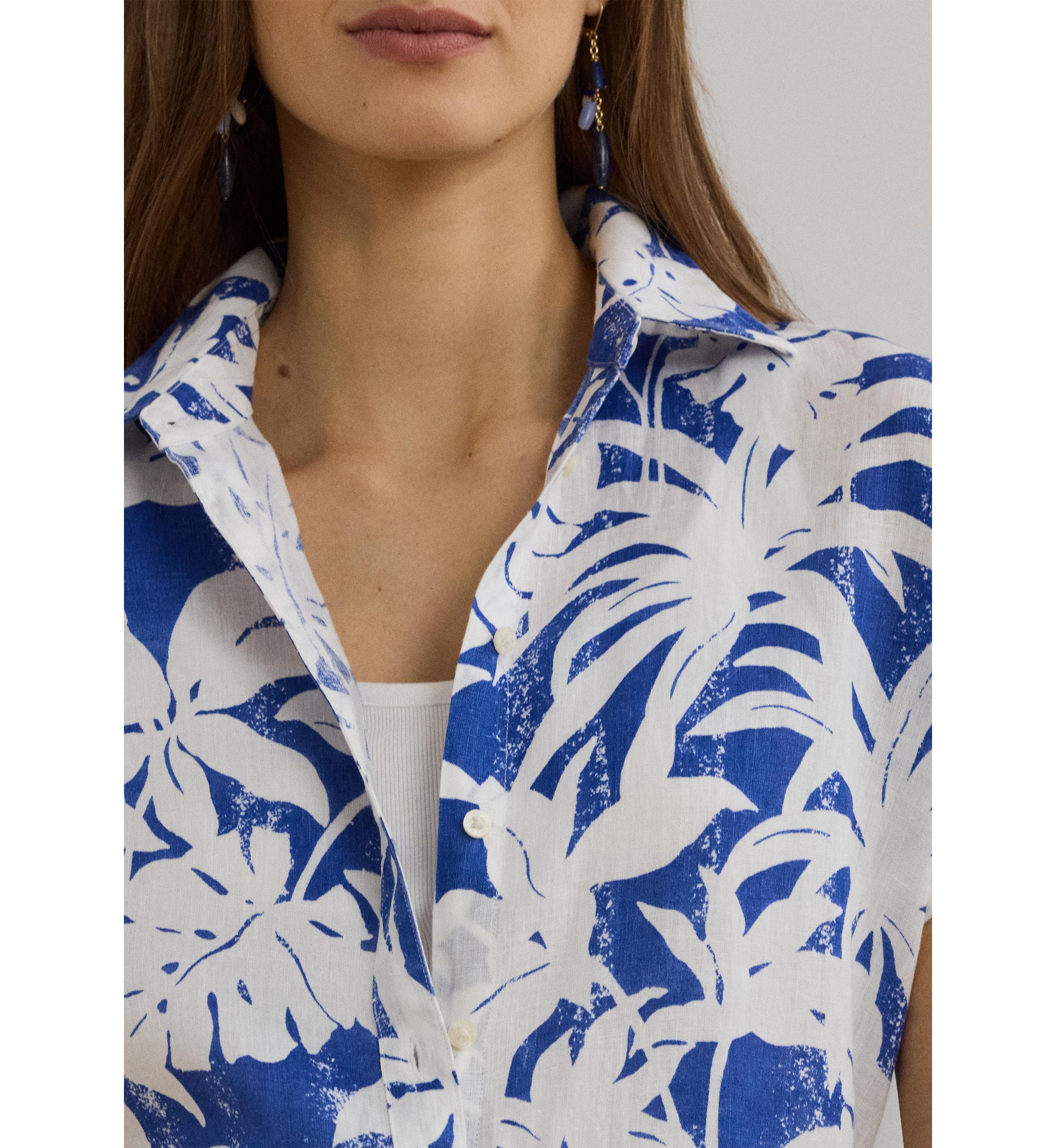 Relaxed Fit Print Short Sleeve Shirt