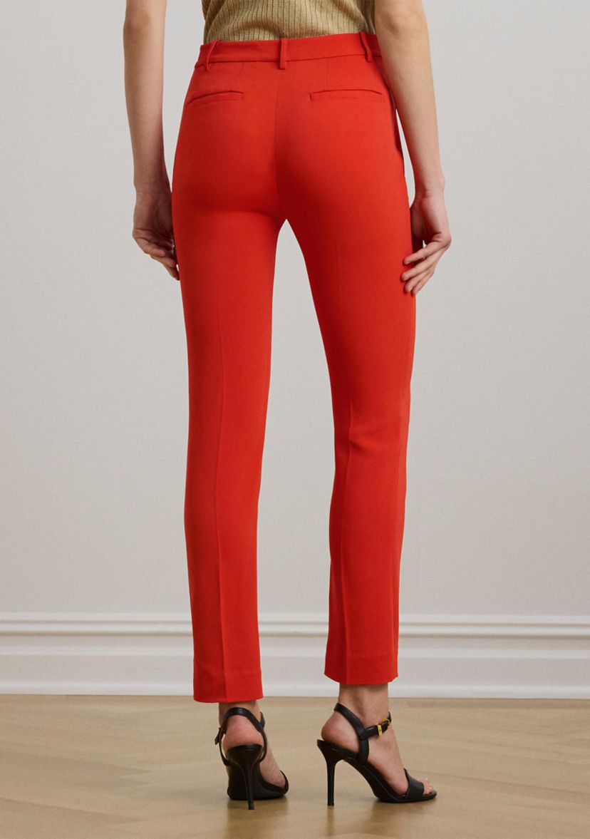 Womens Stretch Cady Cropped Pants