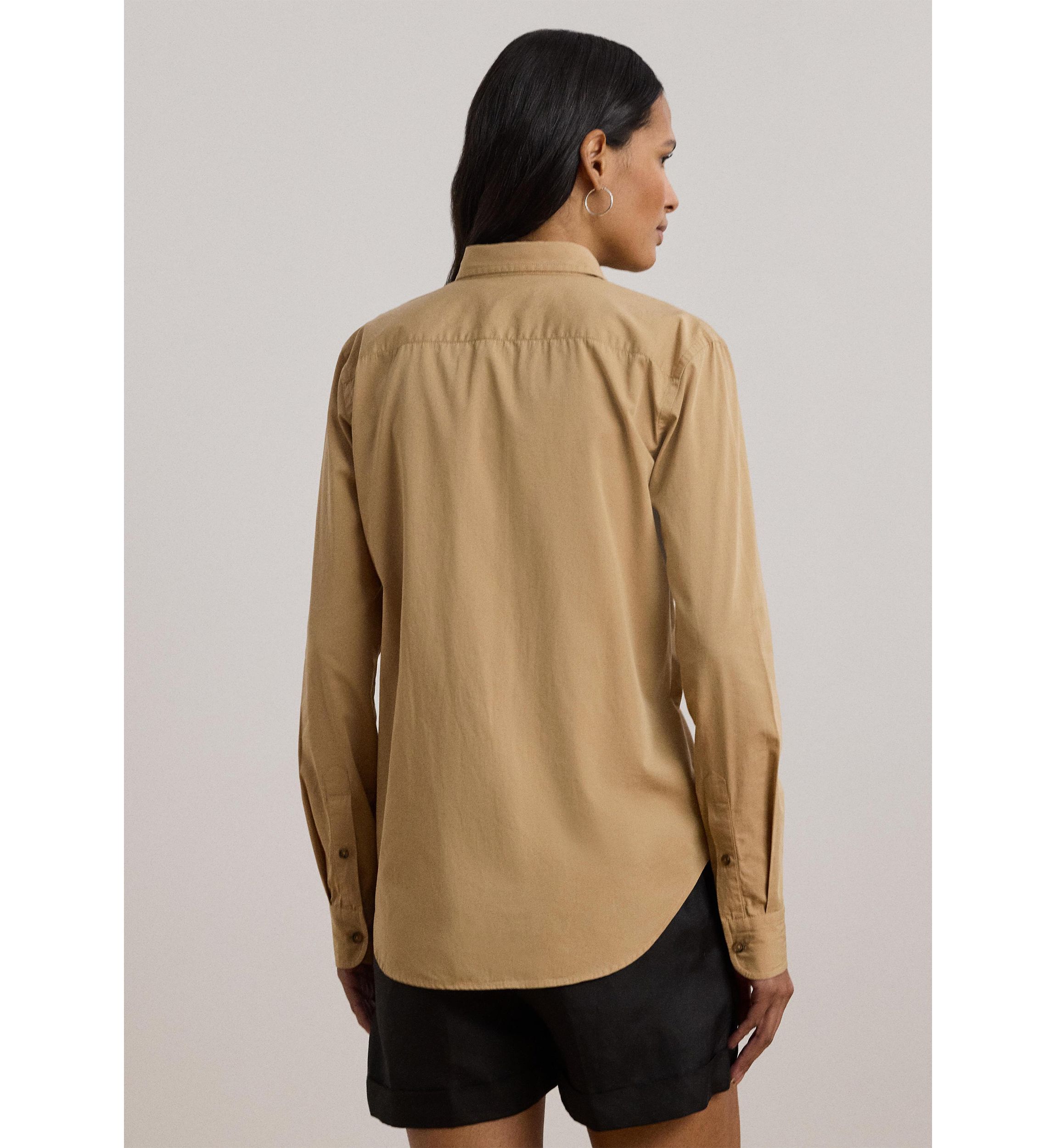 Relaxed Fit Featherweight Cotton Shirt