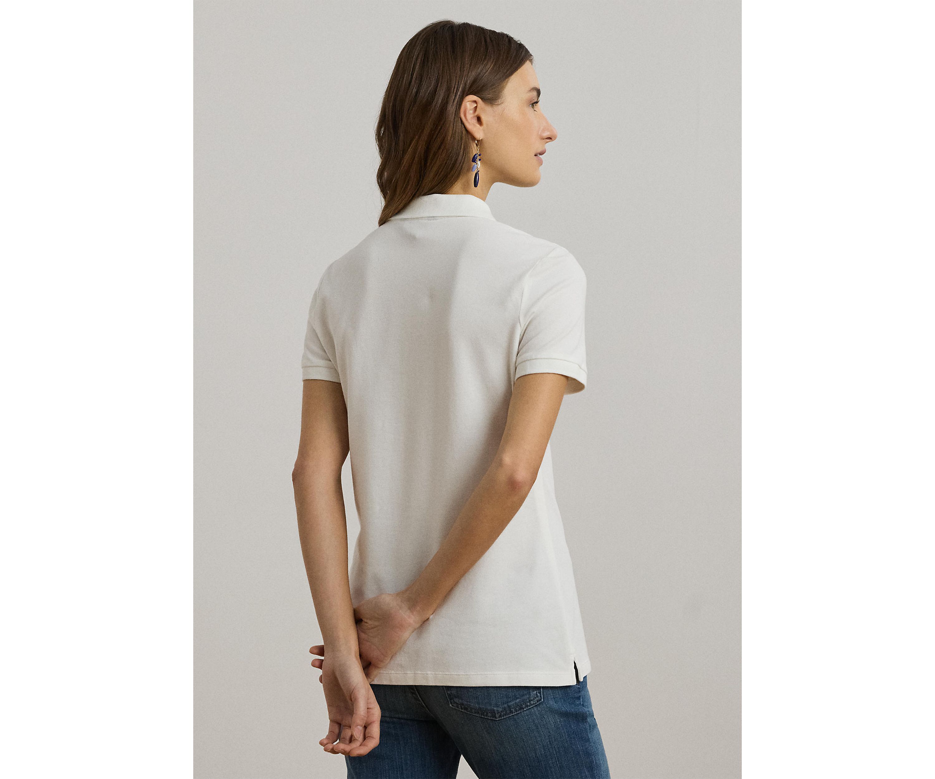 Patchwork Piqué Polo Shirt