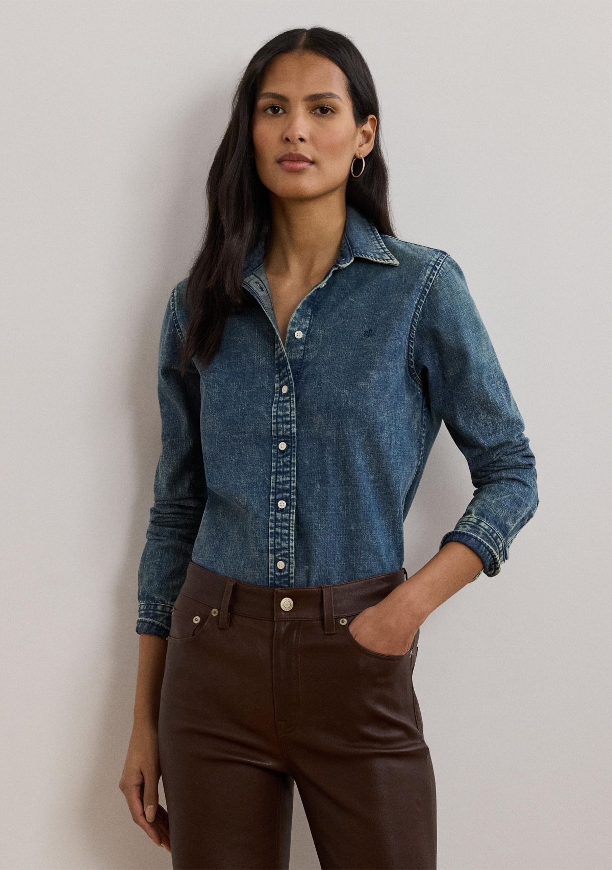 Classic Fit Denim Shirt