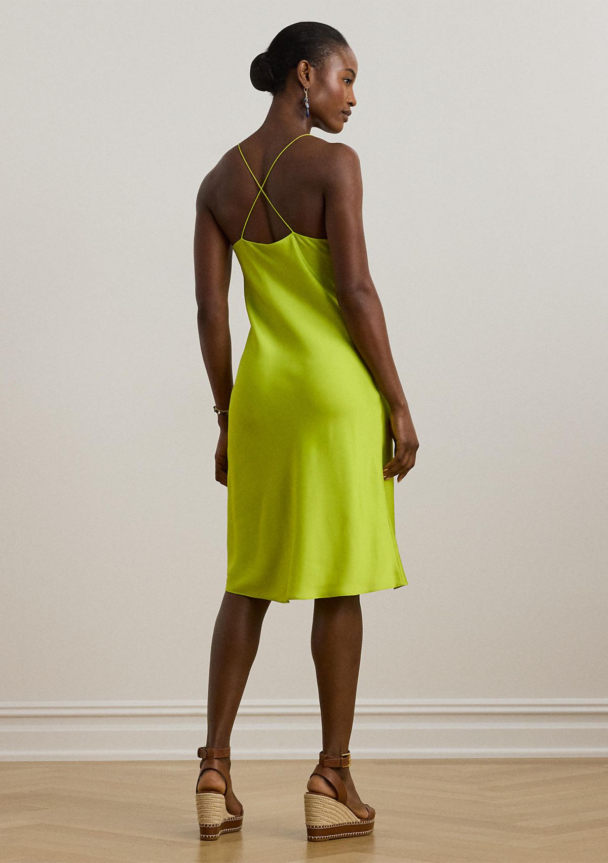 Featherweight Charmeuse Slip Dress