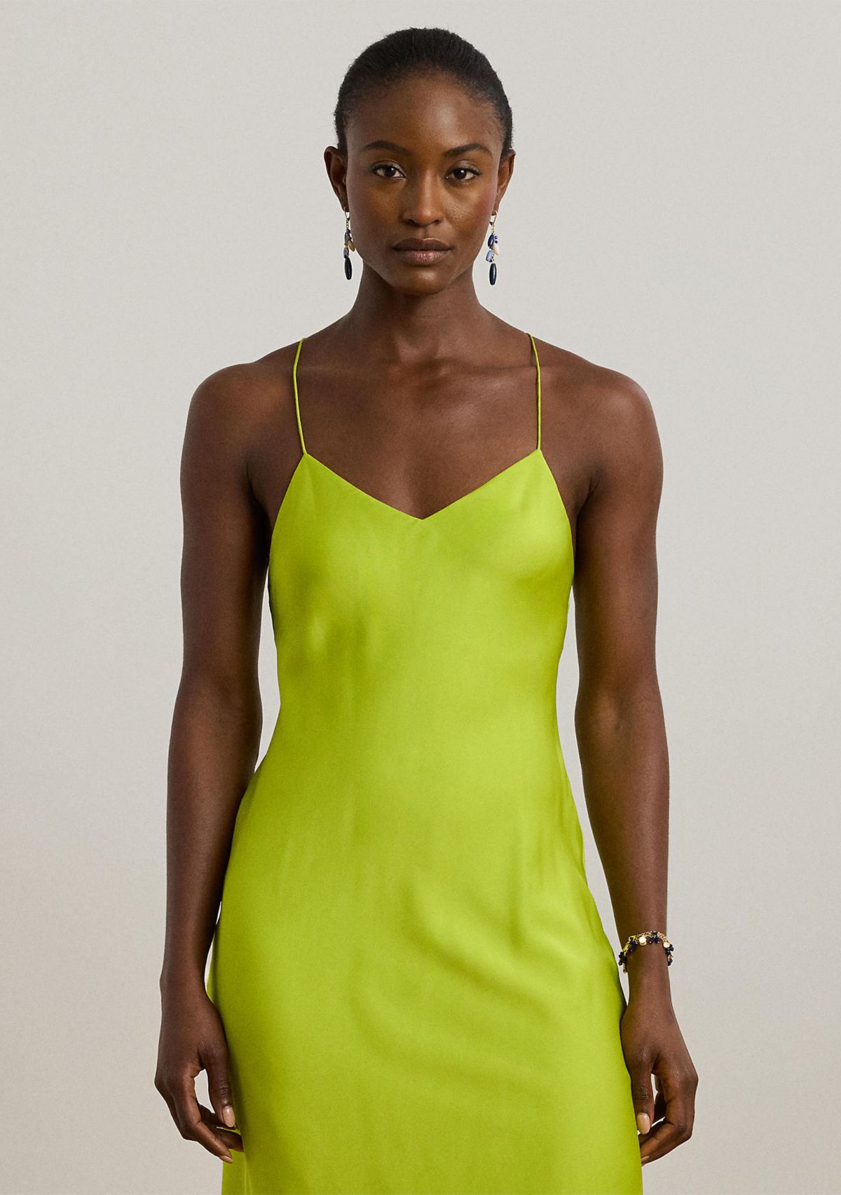 Featherweight Charmeuse Slip Dress