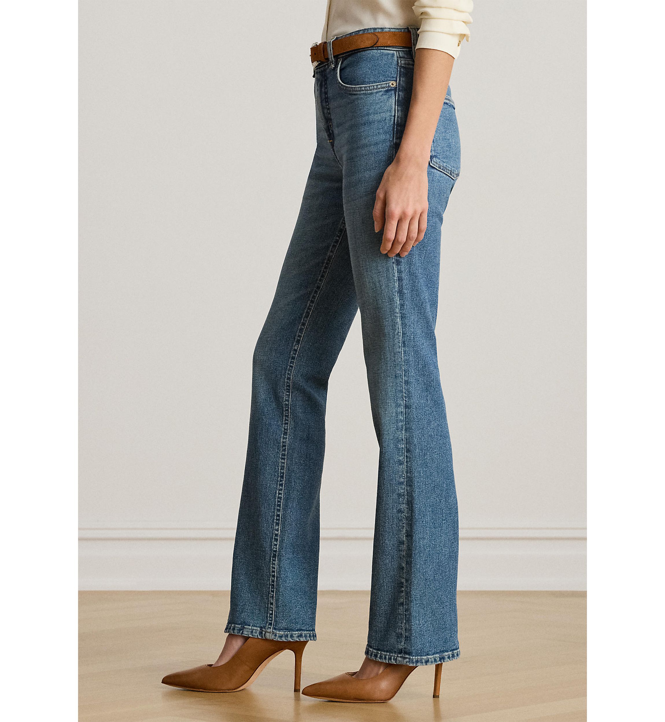 High-Rise Boot Jeans