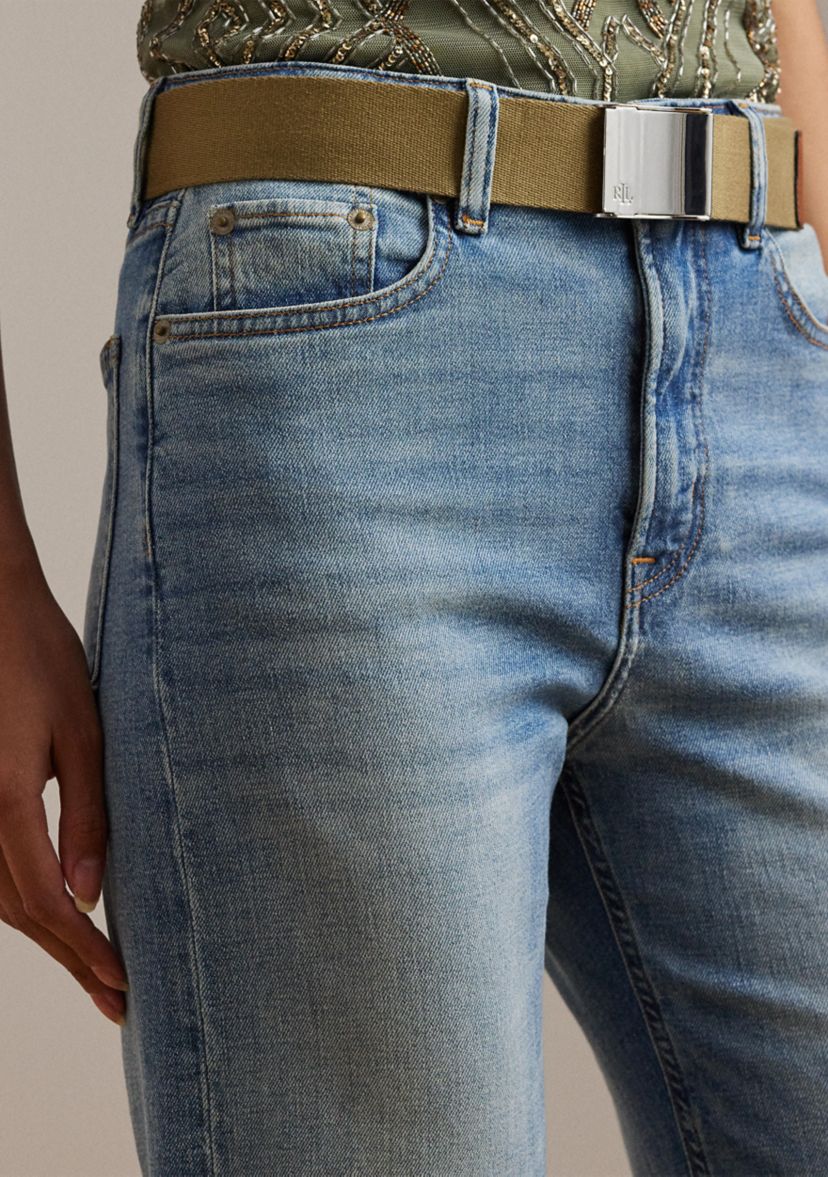 Womens High-Rise Wide-Leg Jeans