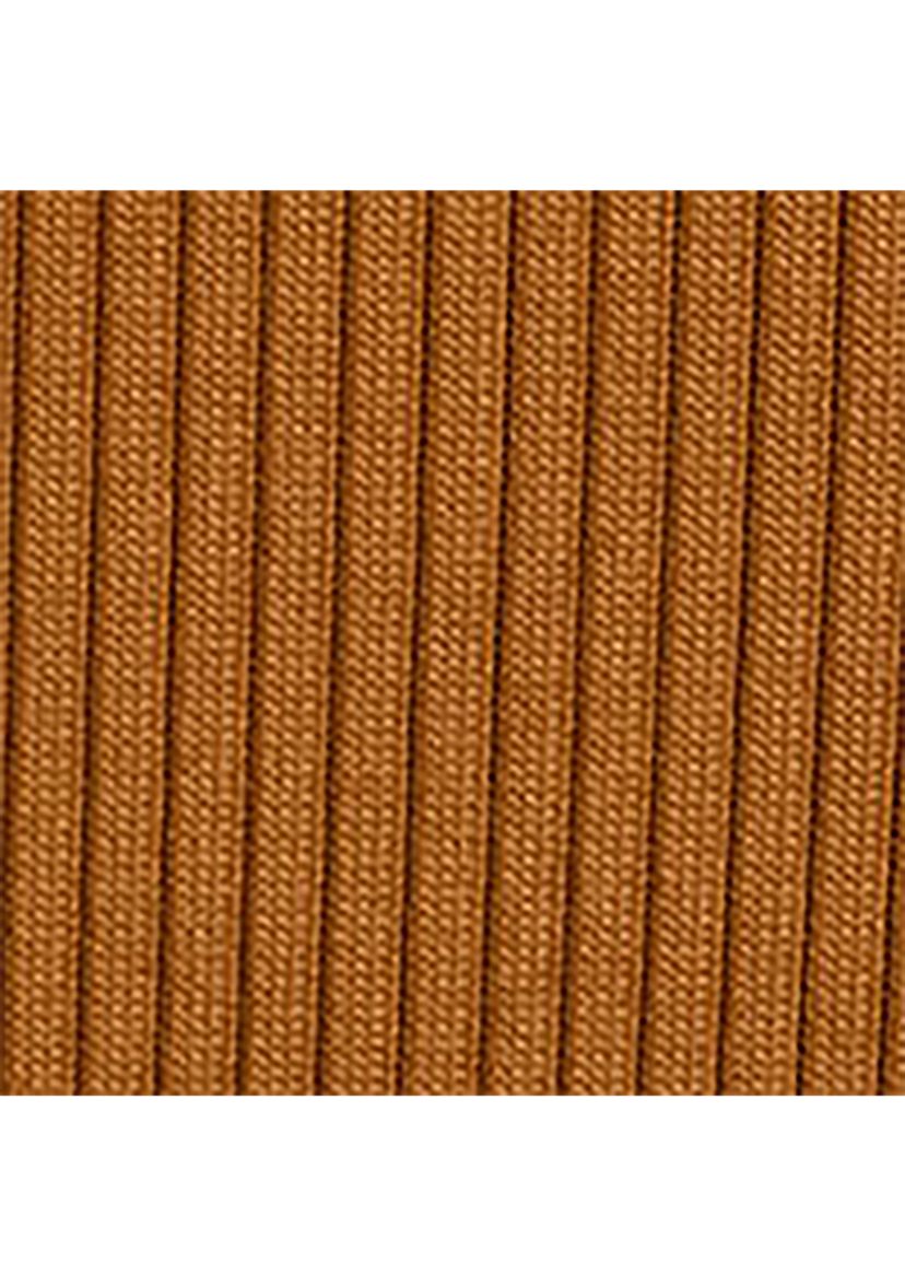 Rib-Knit Pencil Midi Skirt