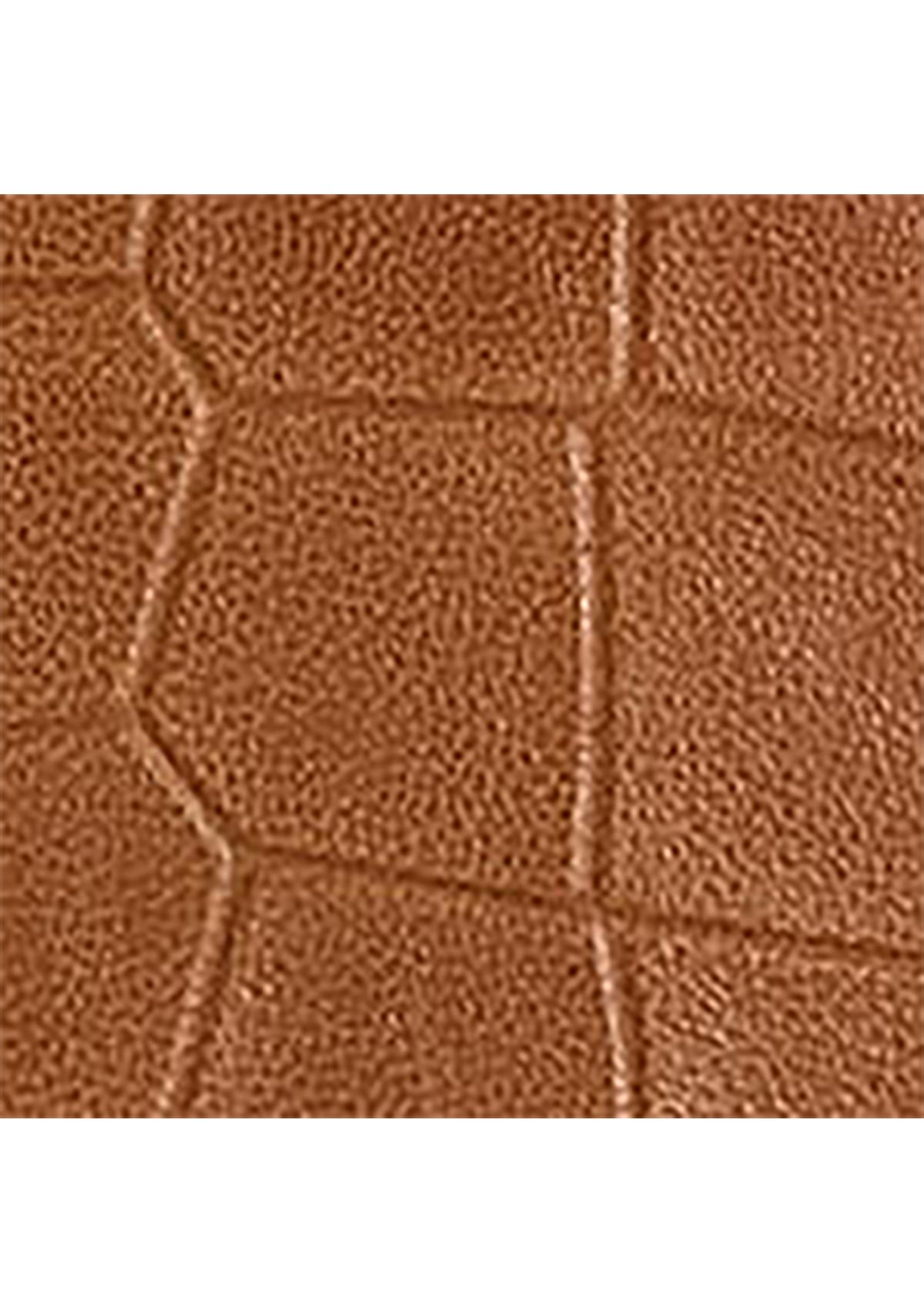 Croc-Embossed Lambskin Pencil Miniskirt