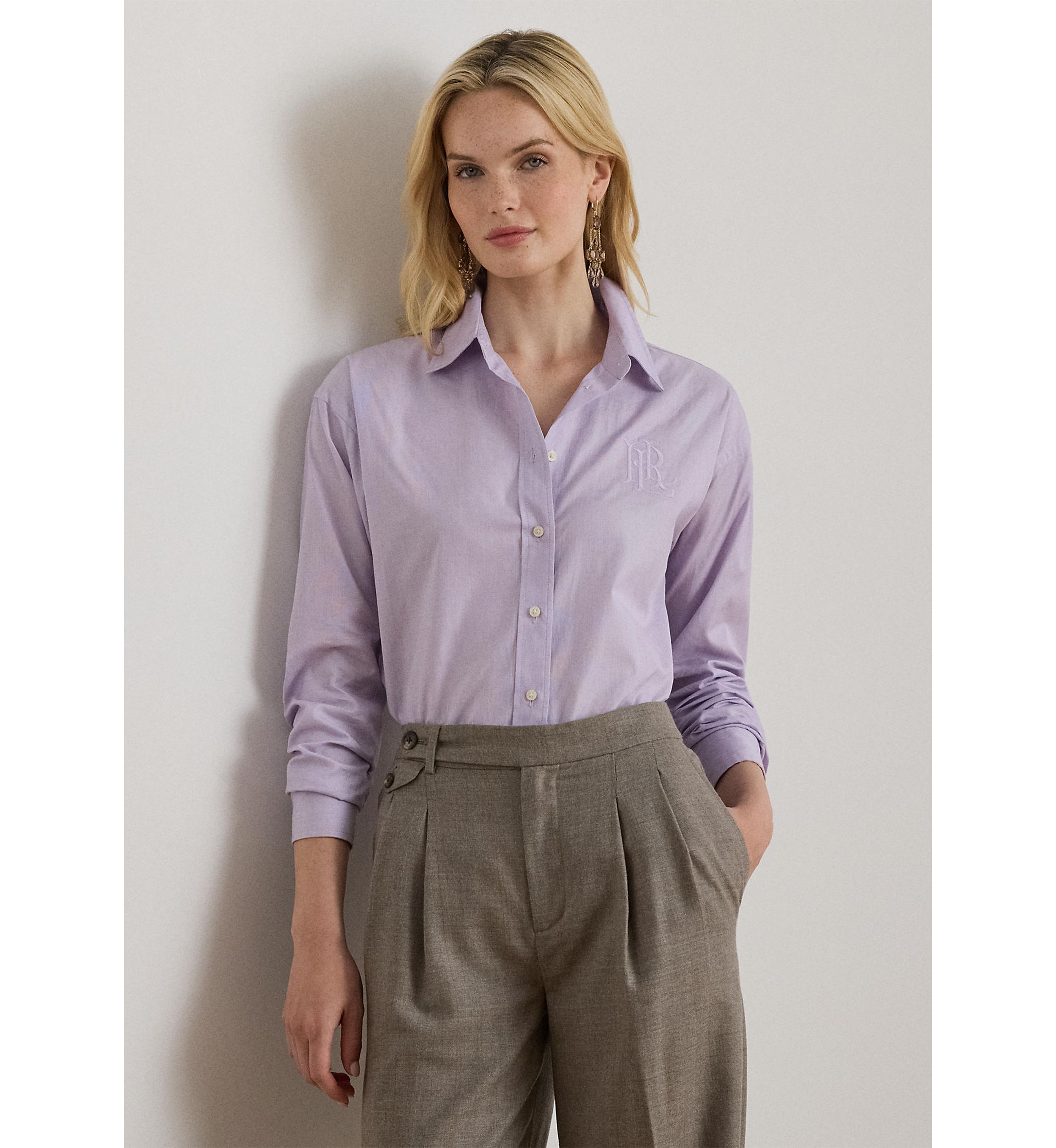 Relaxed Fit Cotton Shirt