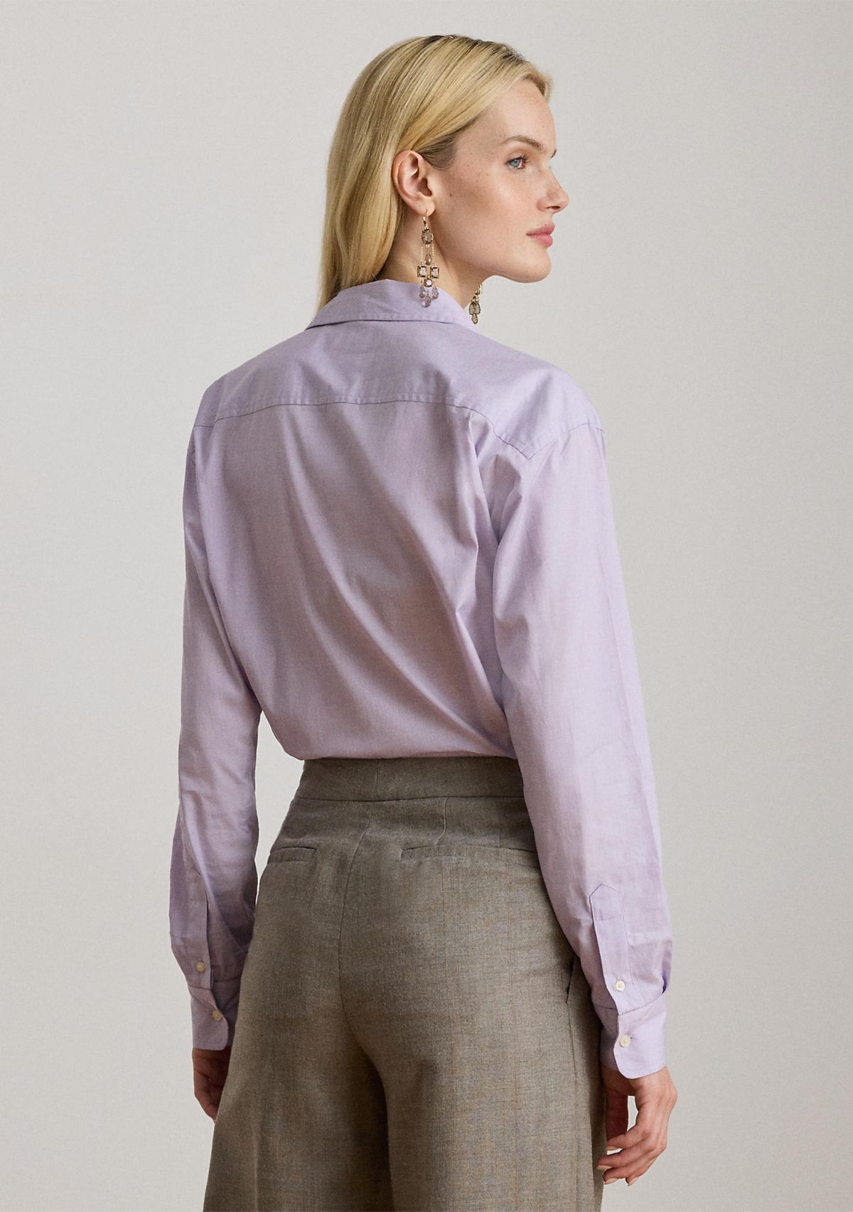 Relaxed Fit Cotton Shirt