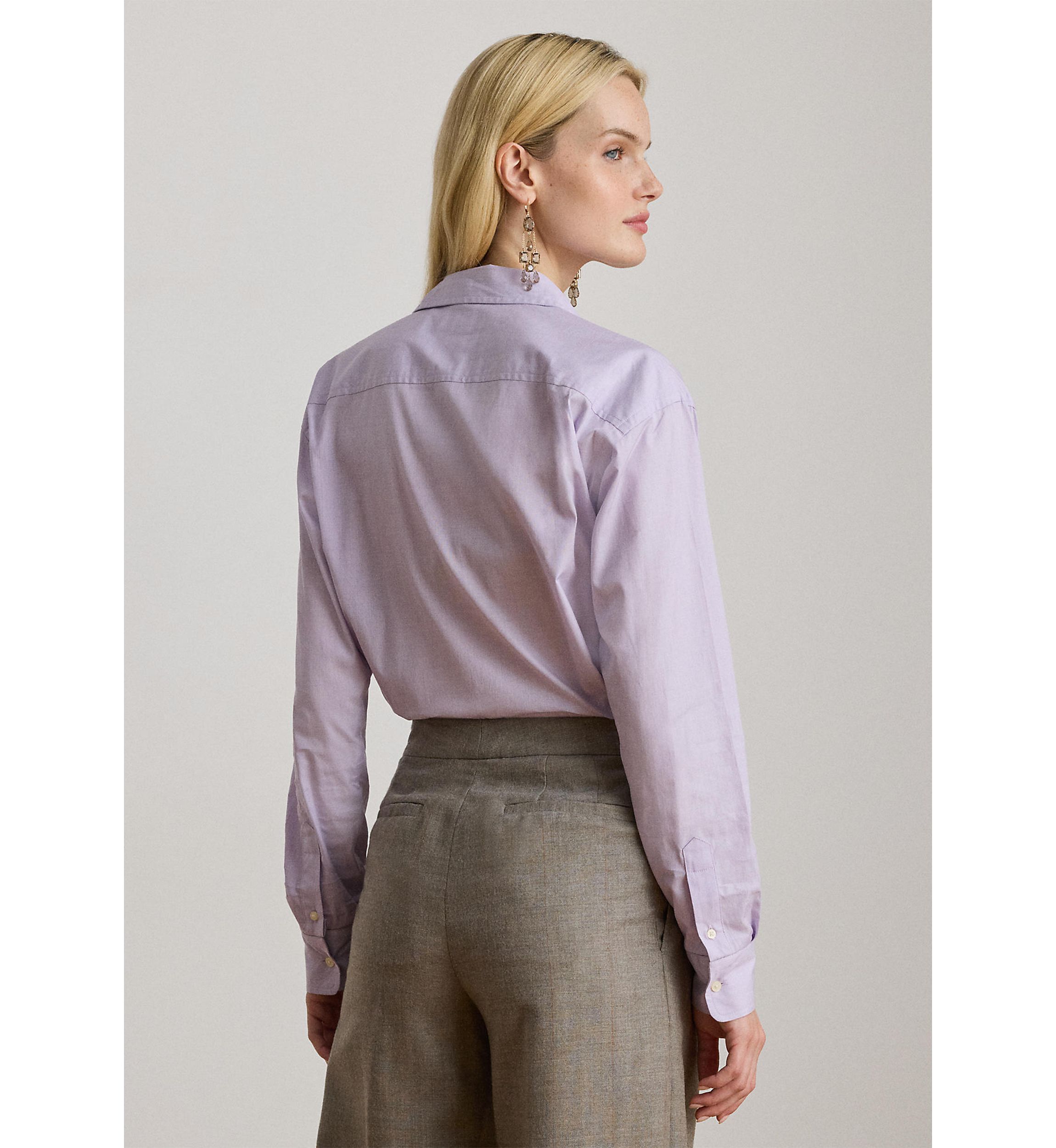 Relaxed Fit Cotton Shirt