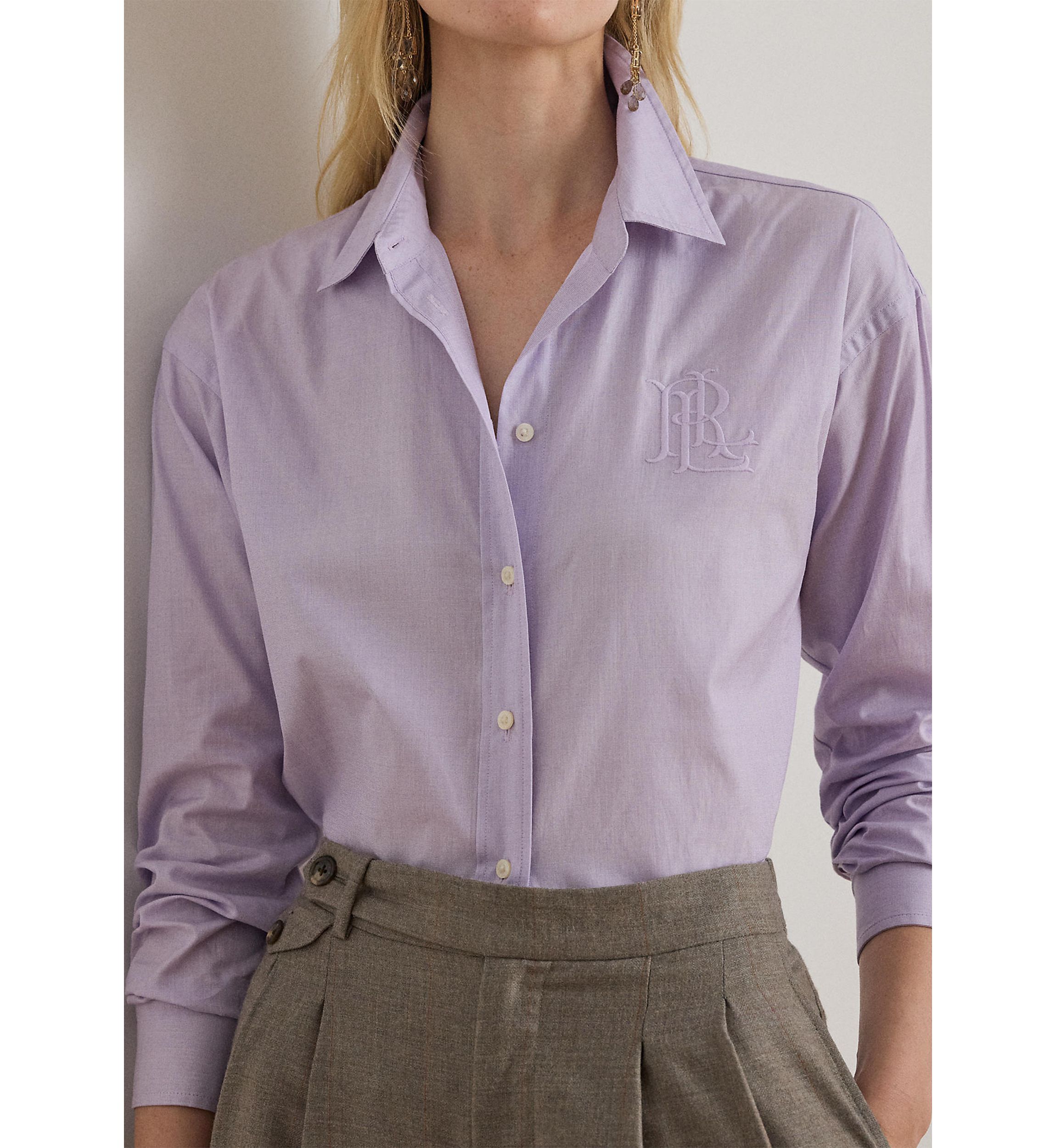 Relaxed Fit Cotton Shirt