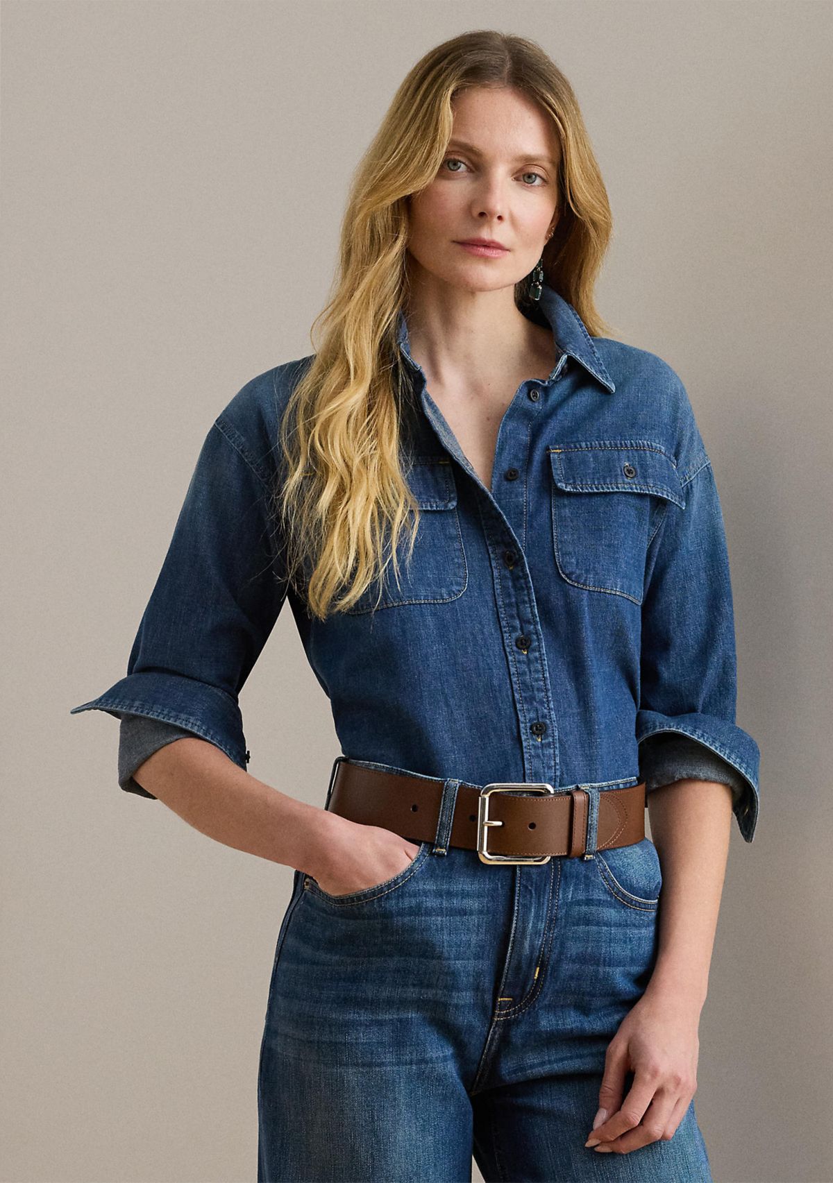 Womens Denim Shirt