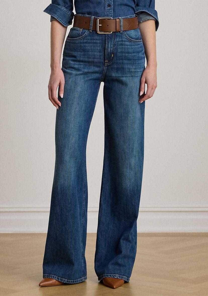 High-Rise Wide-Leg Jeans