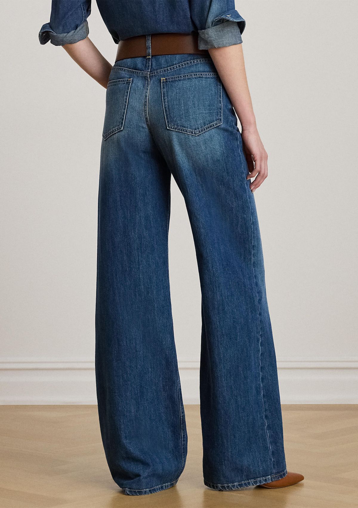 High-Rise Wide-Leg Jeans