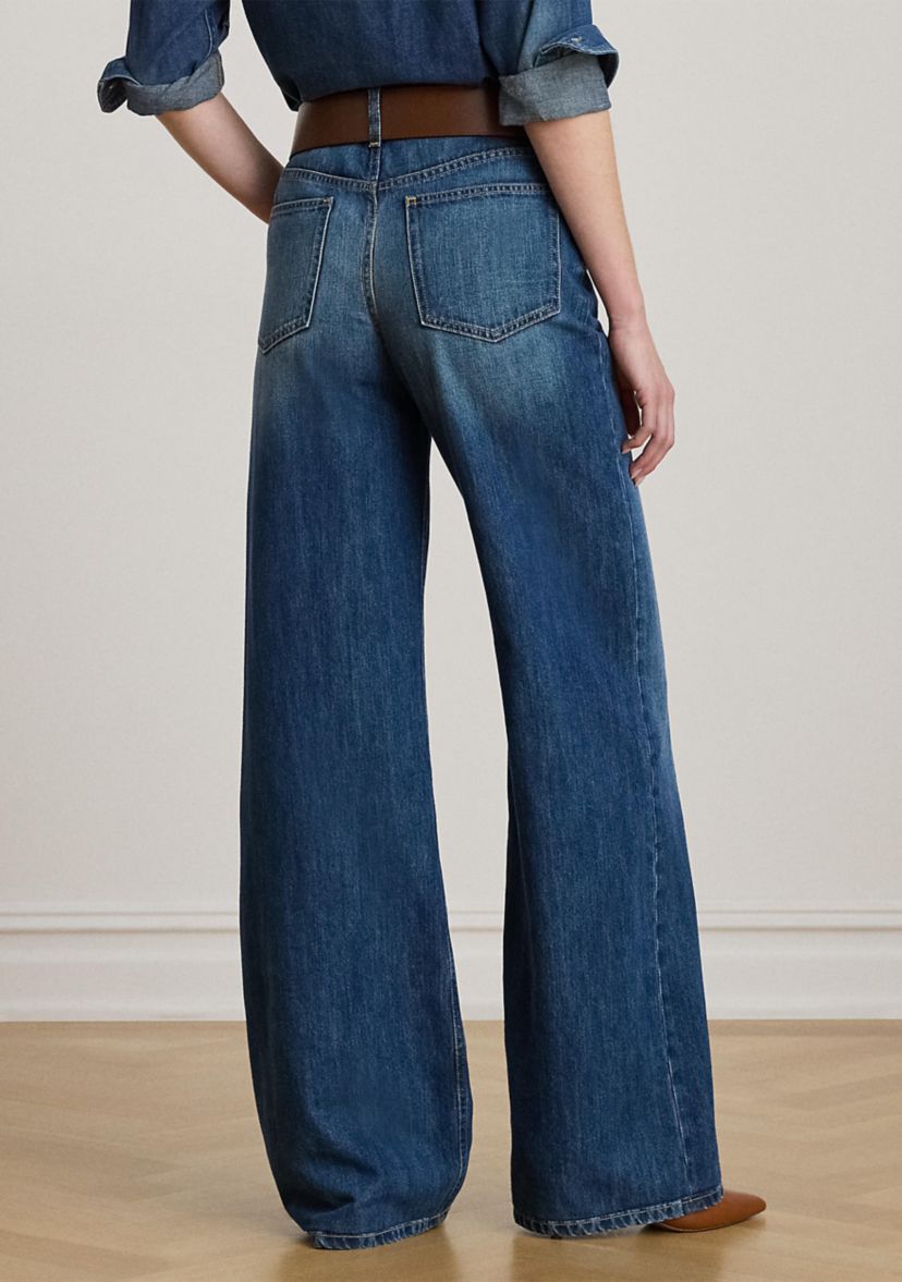 High-Rise Wide-Leg Jeans