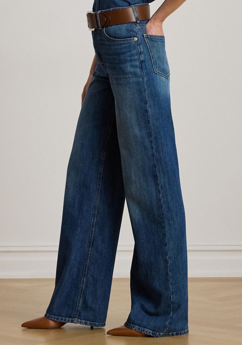 High-Rise Wide-Leg Jeans