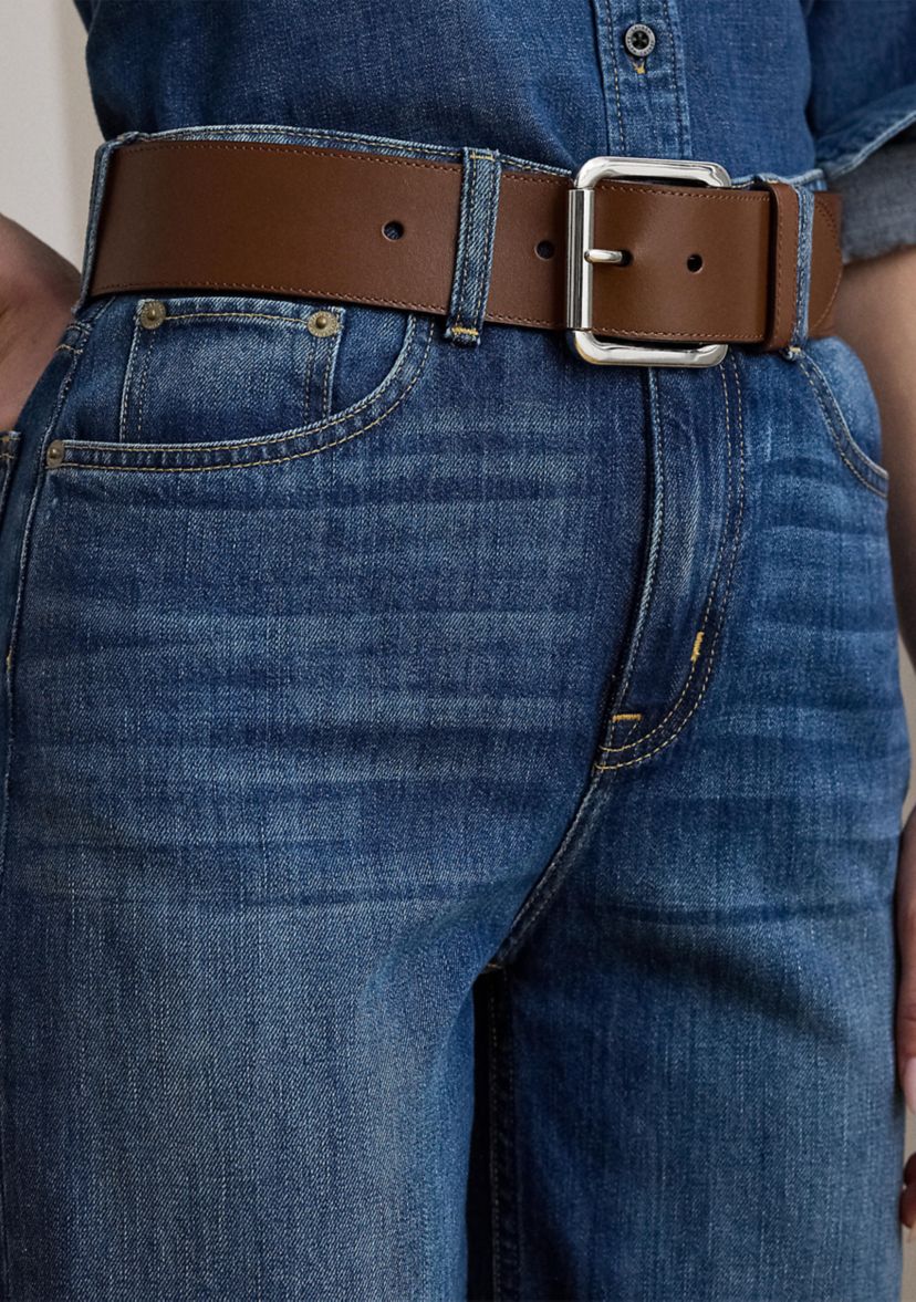 High-Rise Wide-Leg Jeans