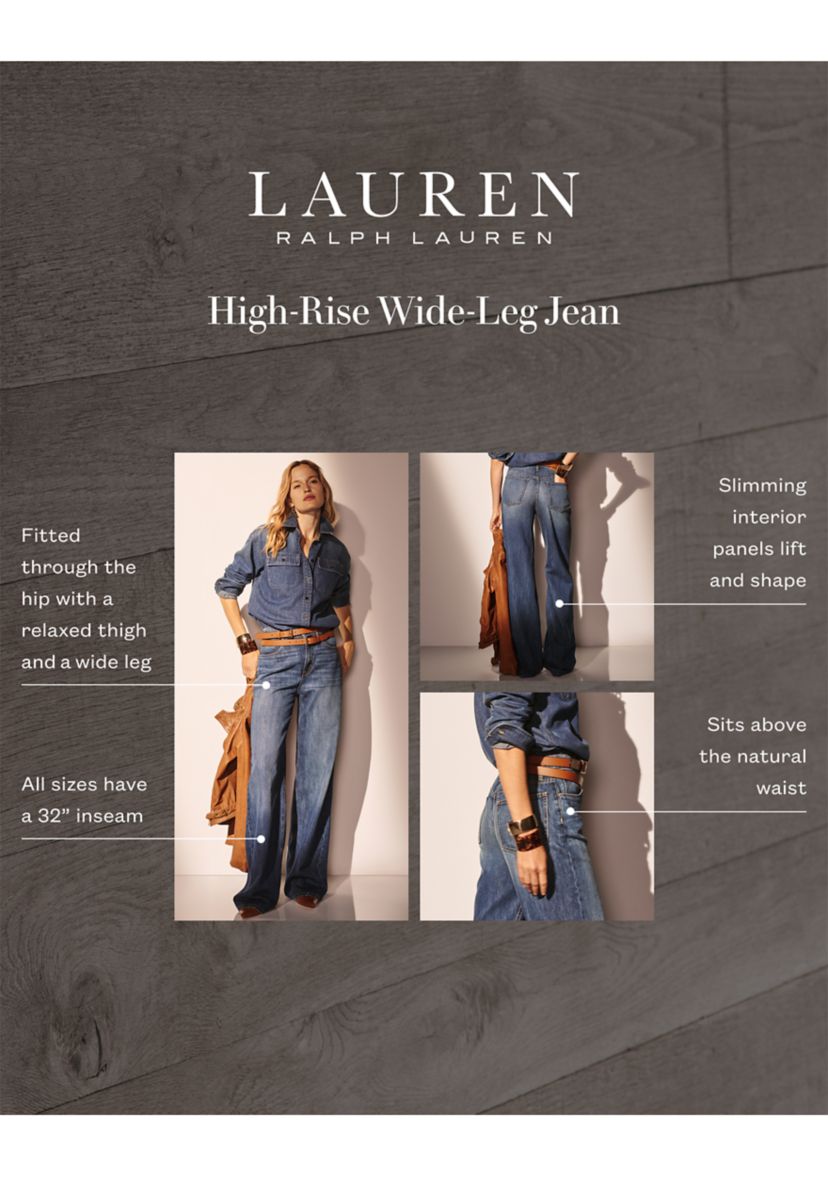High-Rise Wide-Leg Jeans