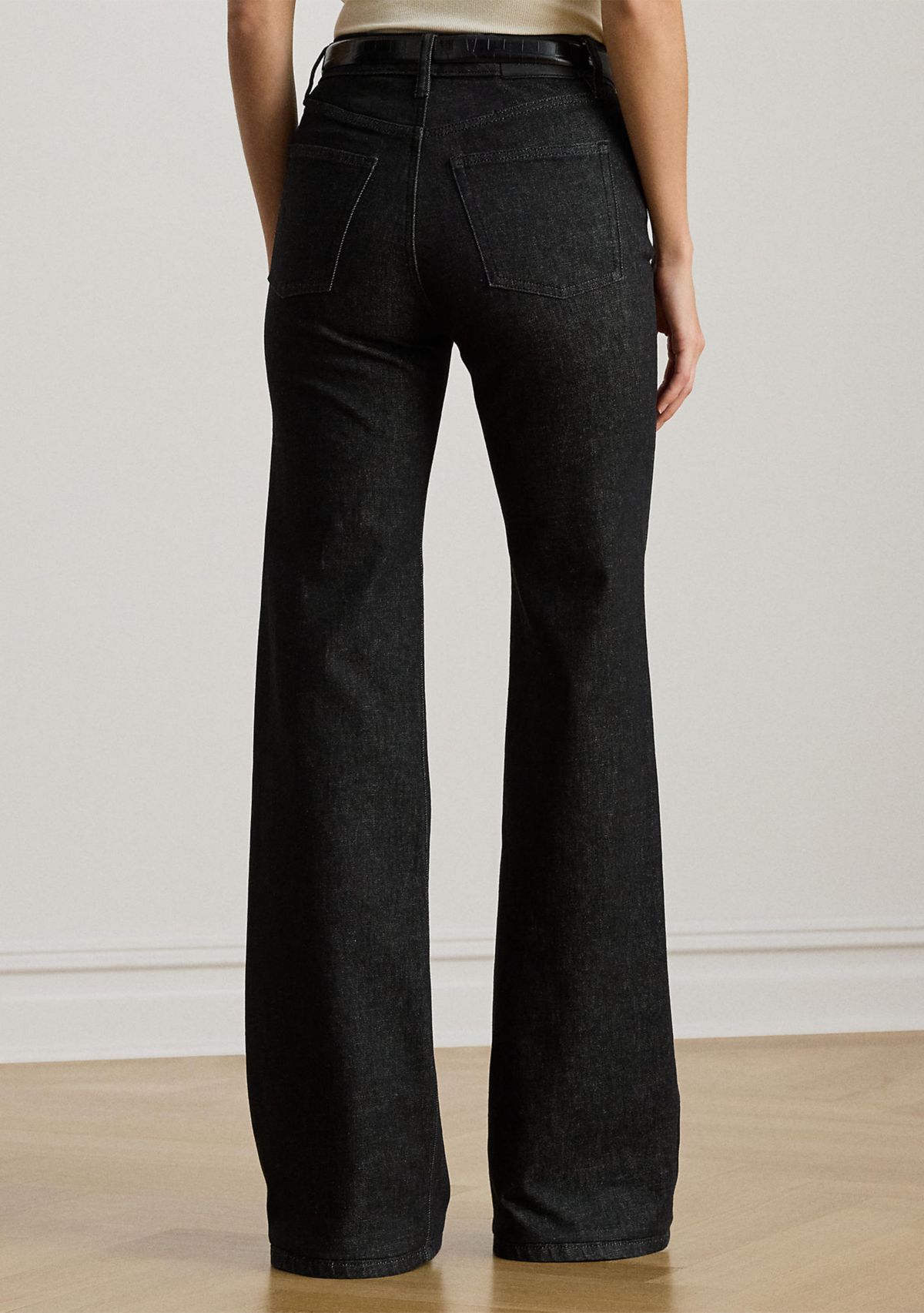 Womens High-Rise Flare Jeans