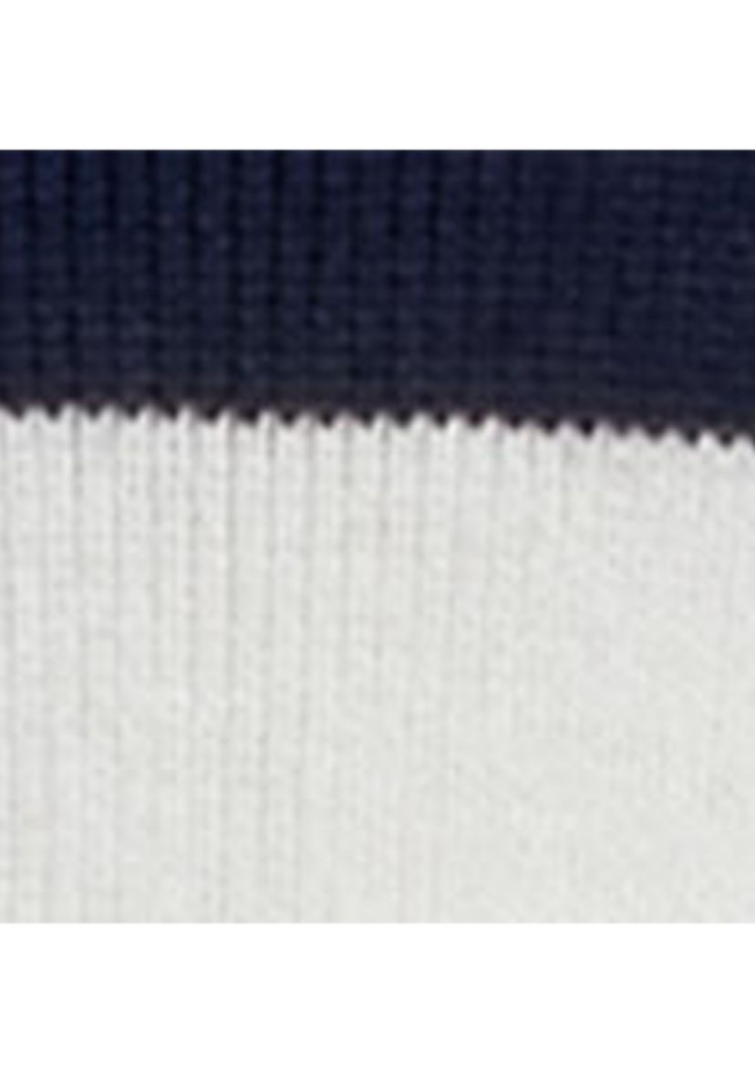 Striped Cotton-Blend Cardigan