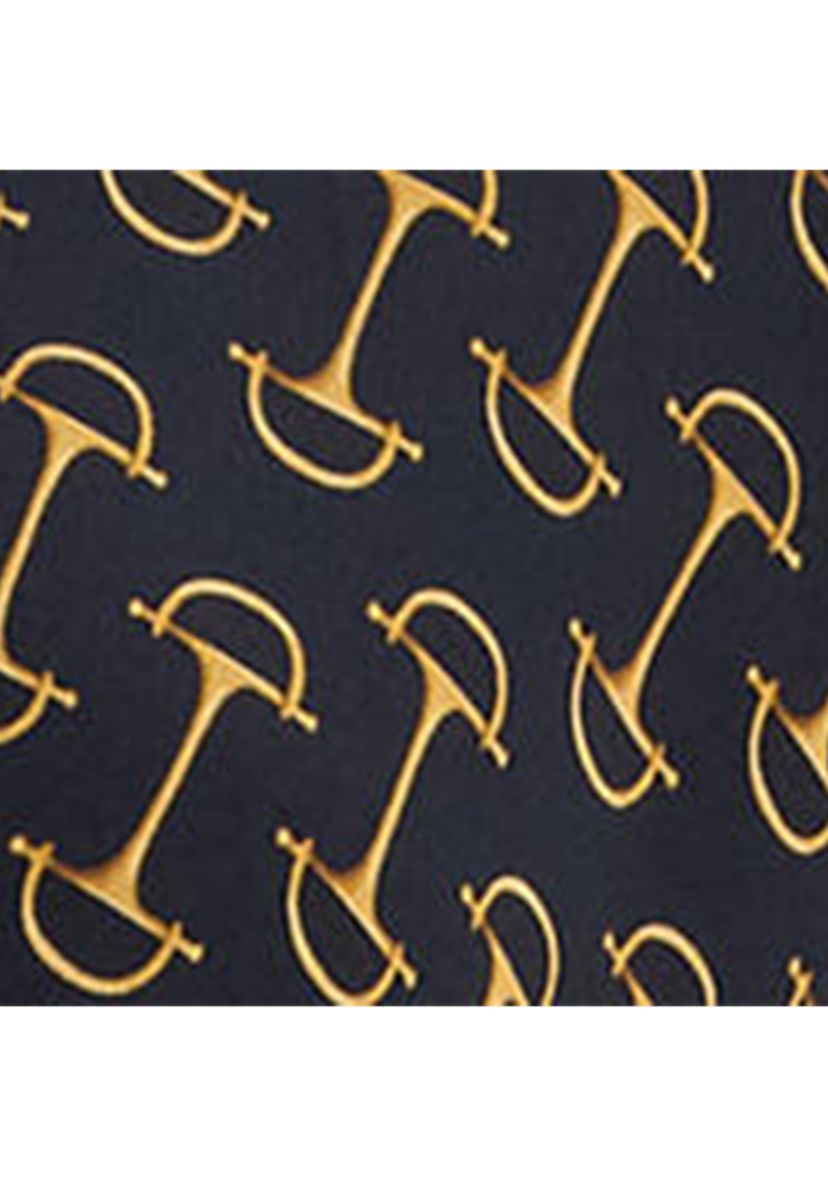 Womens Geo-Print Belted Crepe Dress