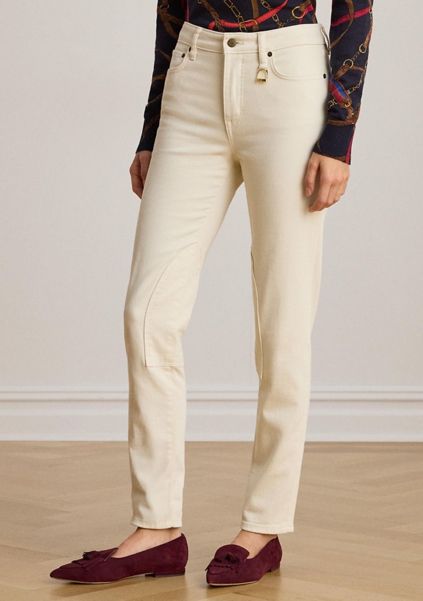 Womens High-Rise Skinny Ankle Jeans