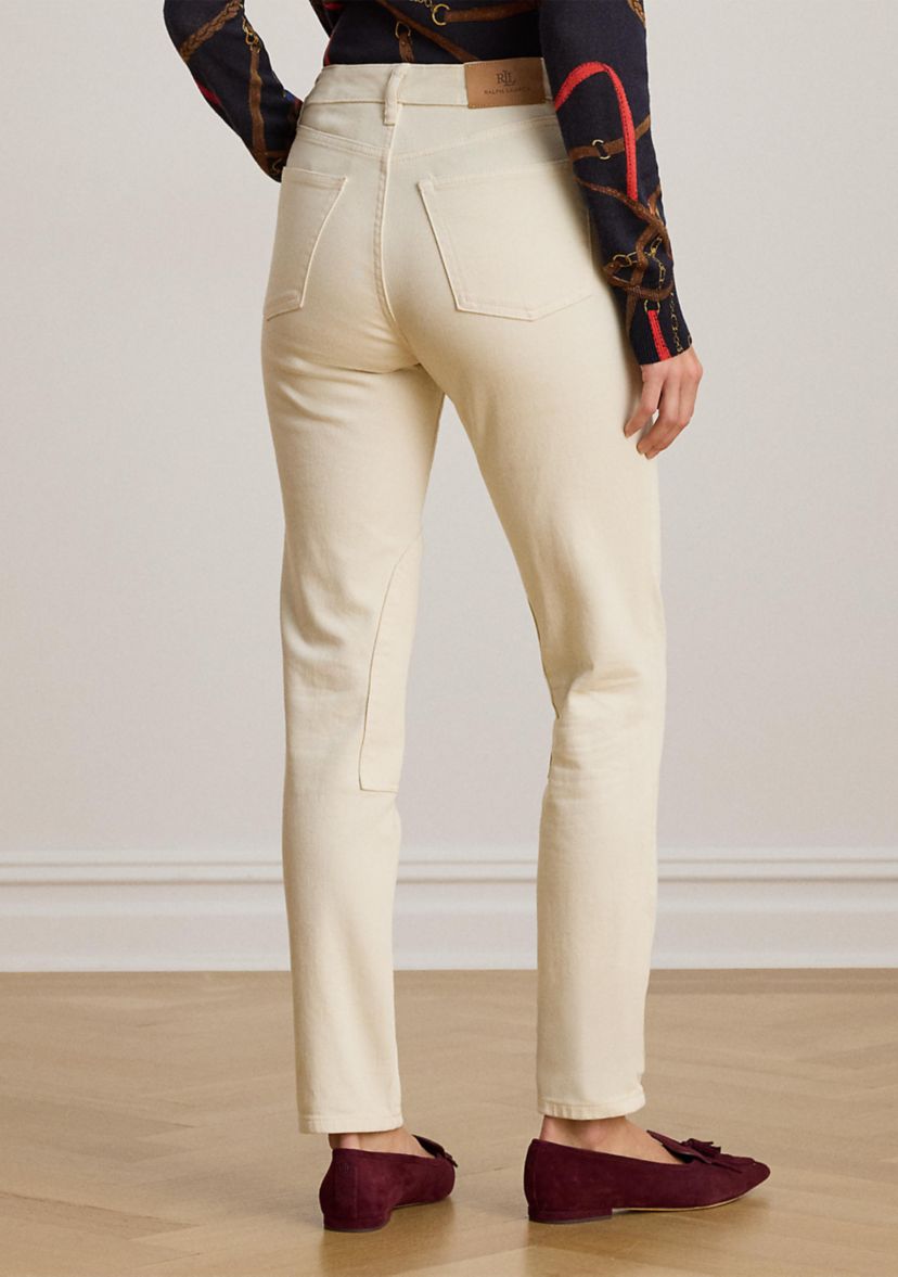 Womens High-Rise Skinny Ankle Jeans