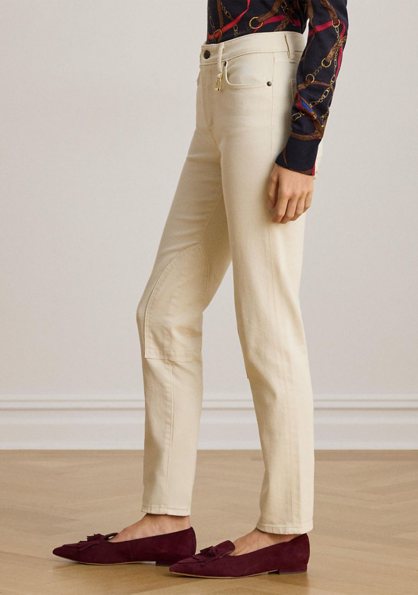 Womens High-Rise Skinny Ankle Jeans