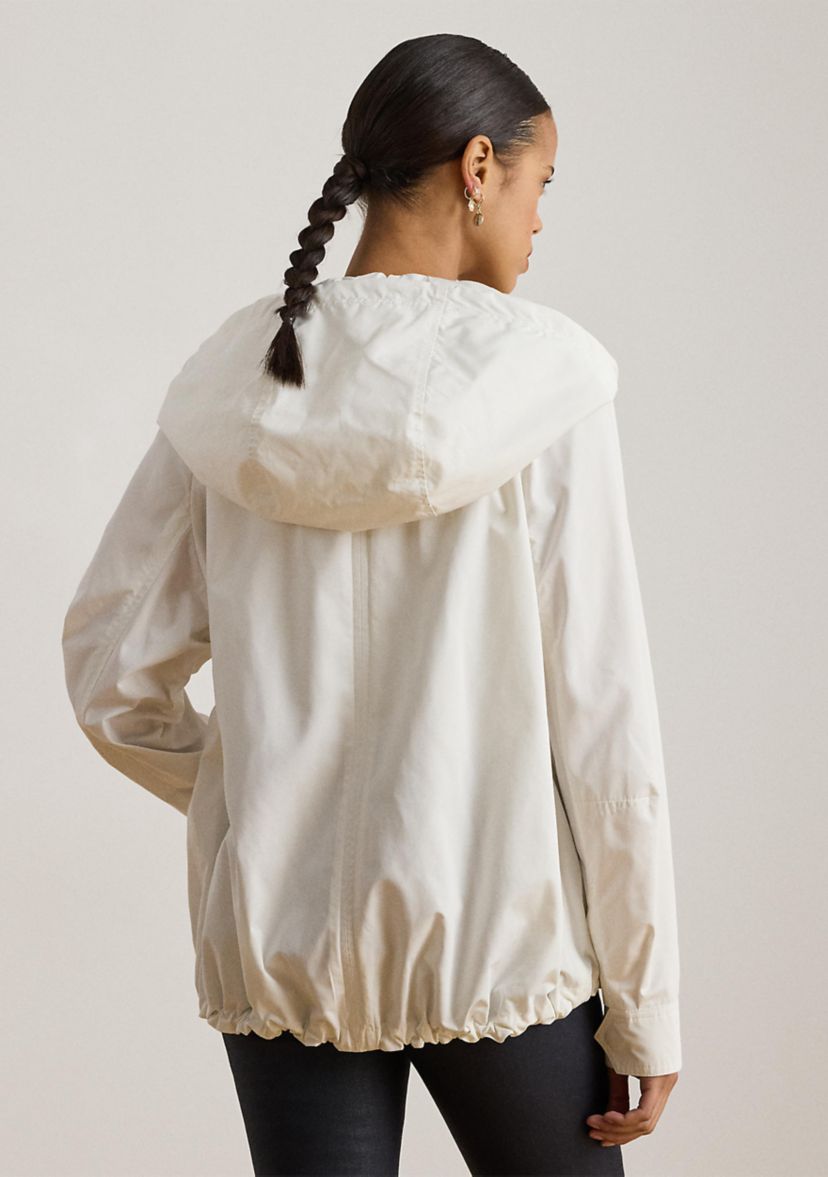 Womens Hooded Windbreaker