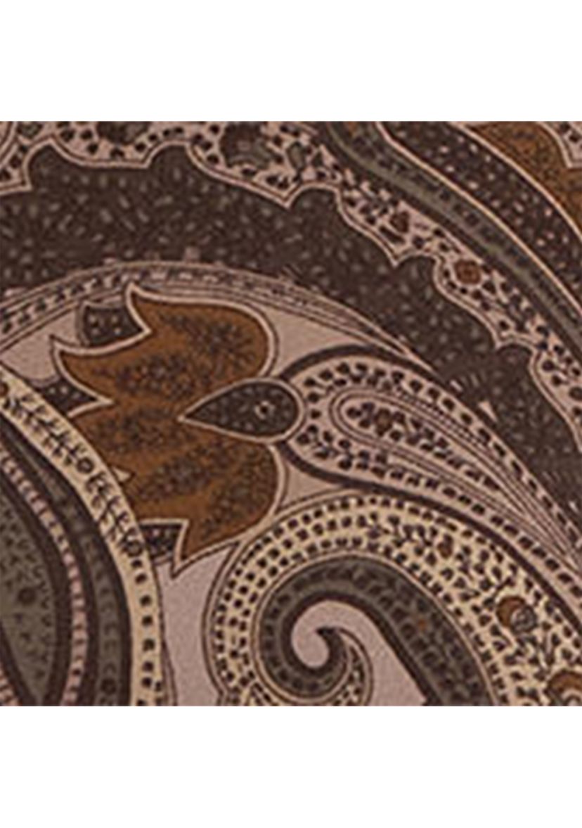 Womens Paisley Stretch Jersey Boatneck Dress