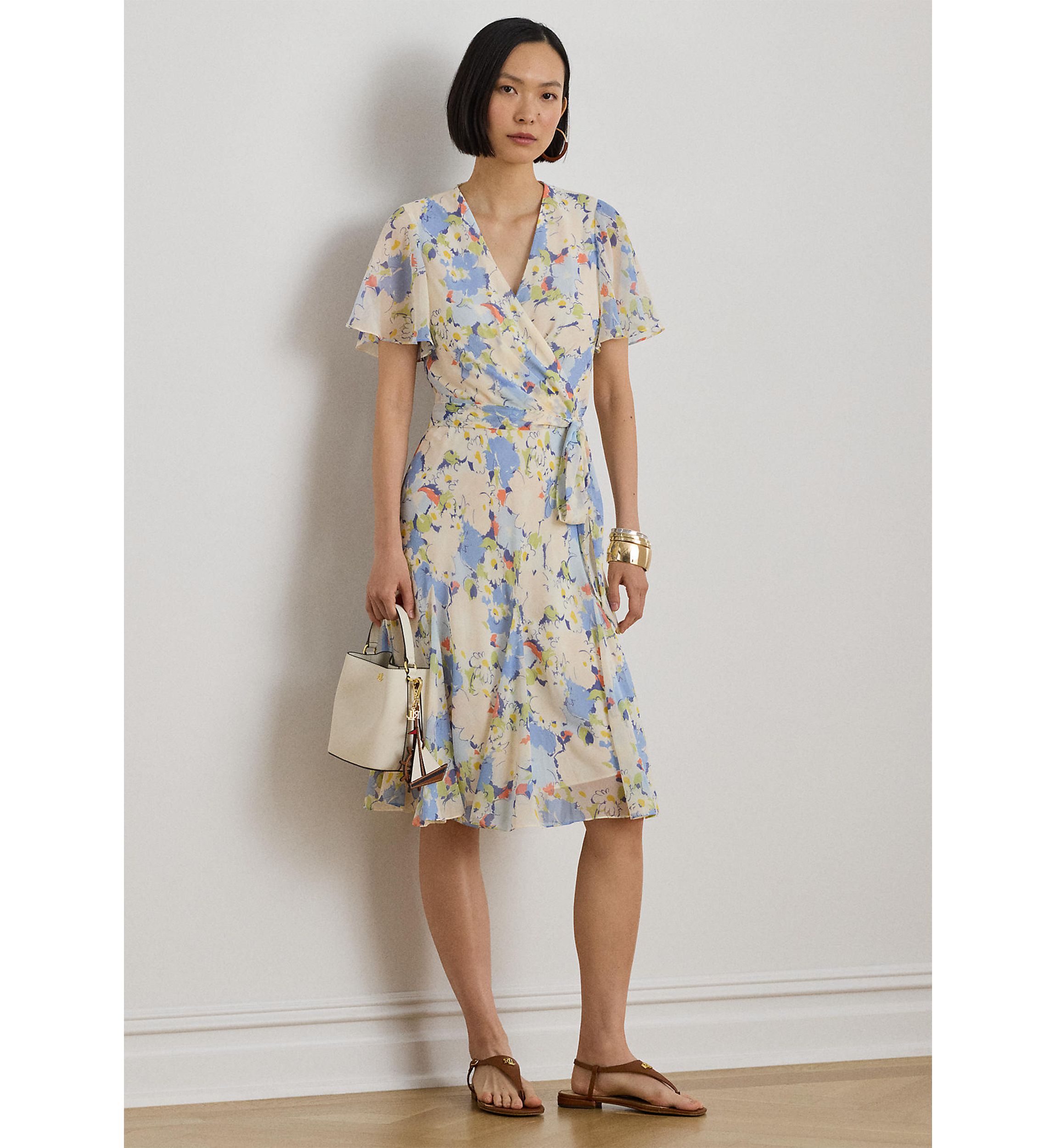 ralph lauren casual dresses Polo Women's Cotton Short-Sleeve Dress eye closure Lauren Ralph Lauren Women's Strapless