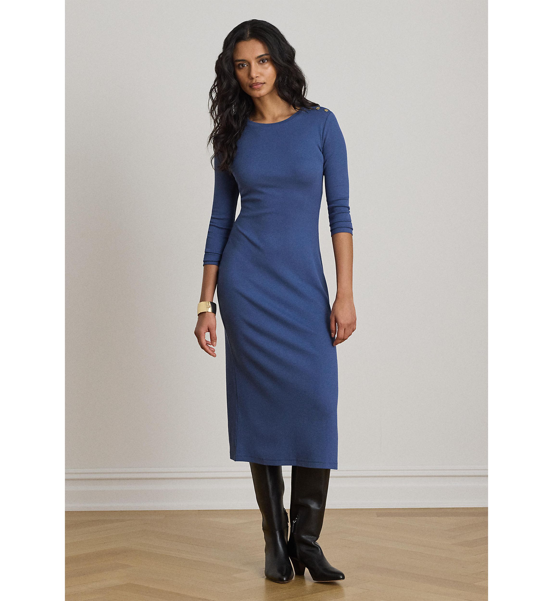 ralph lauren midi dress formal Lauren Dresses NA-06.11.26AM