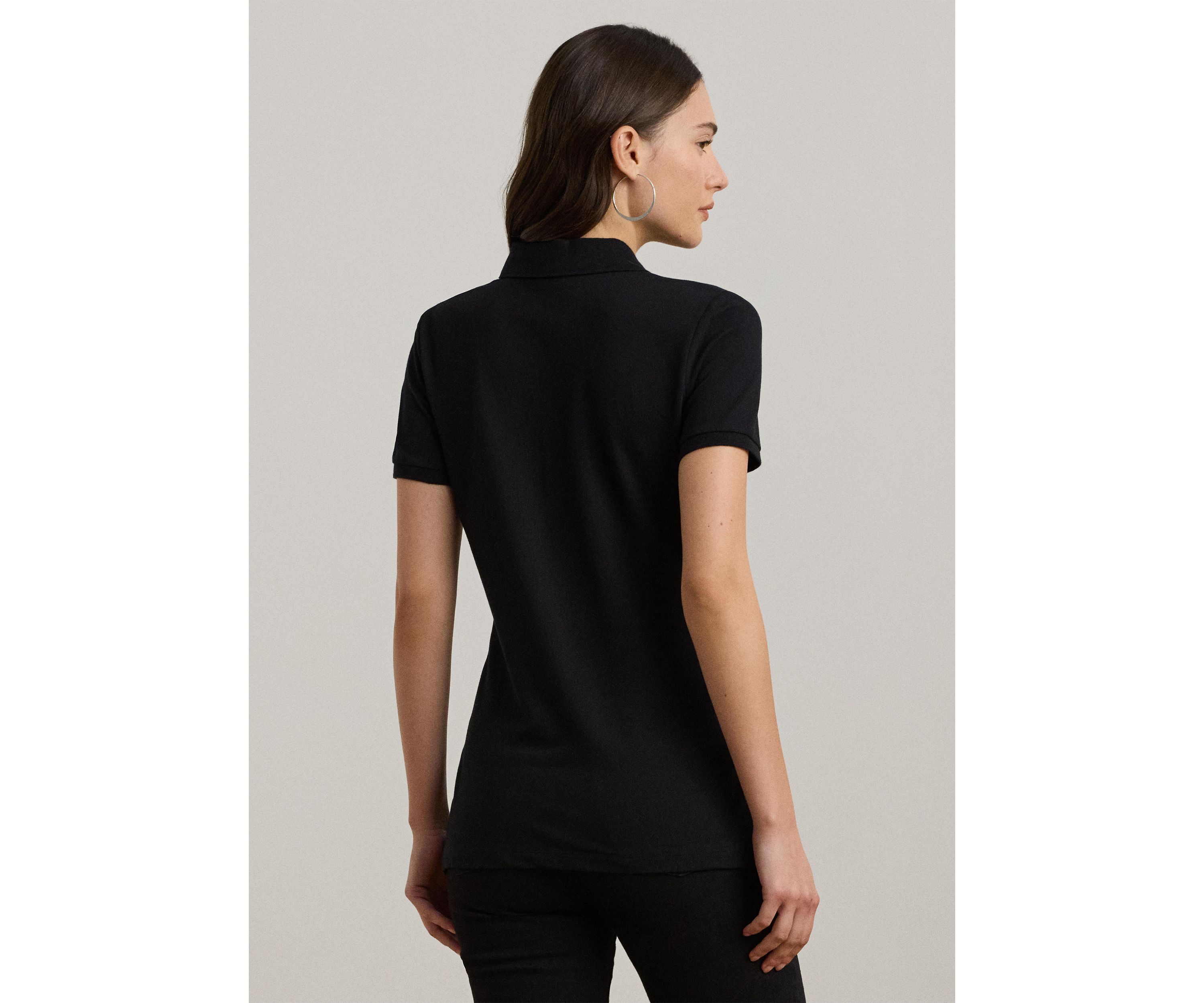 Petite Piqué Polo Shirt