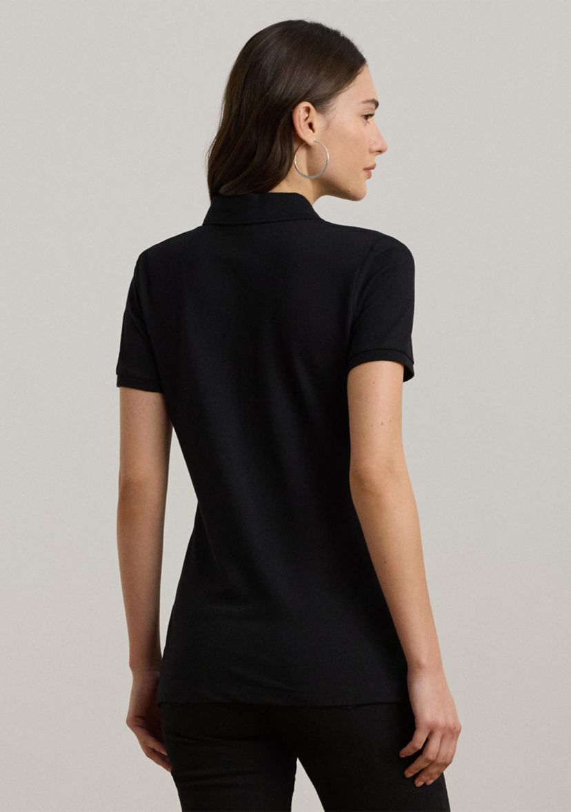 Petite Piqué Polo Shirt