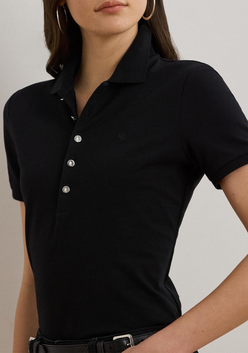 Petite Piqué Polo Shirt