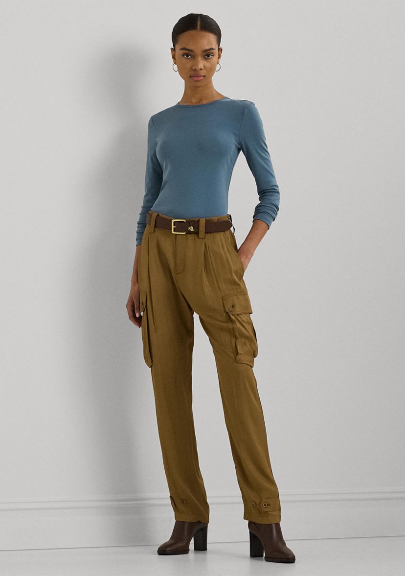 Petite Cotton Long-Sleeve Shirt