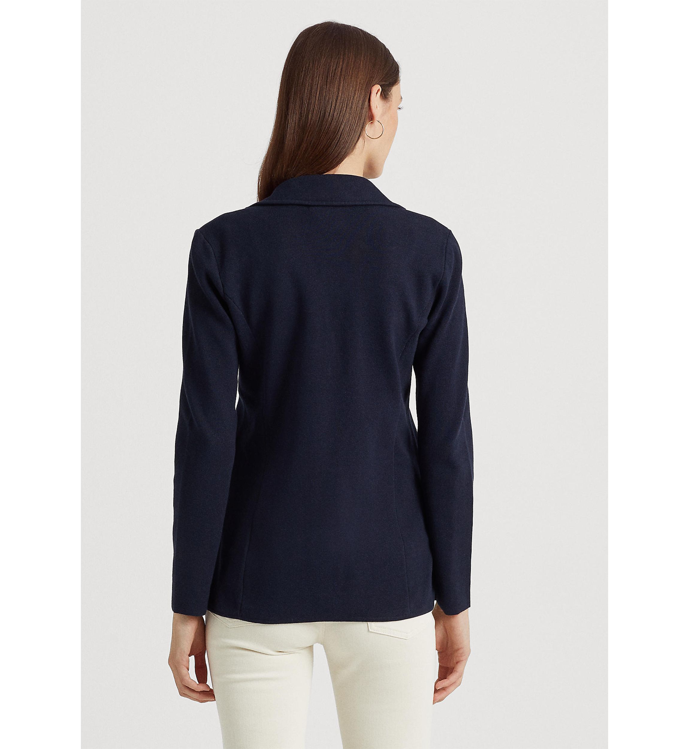 Petite Combed Cotton Blazer