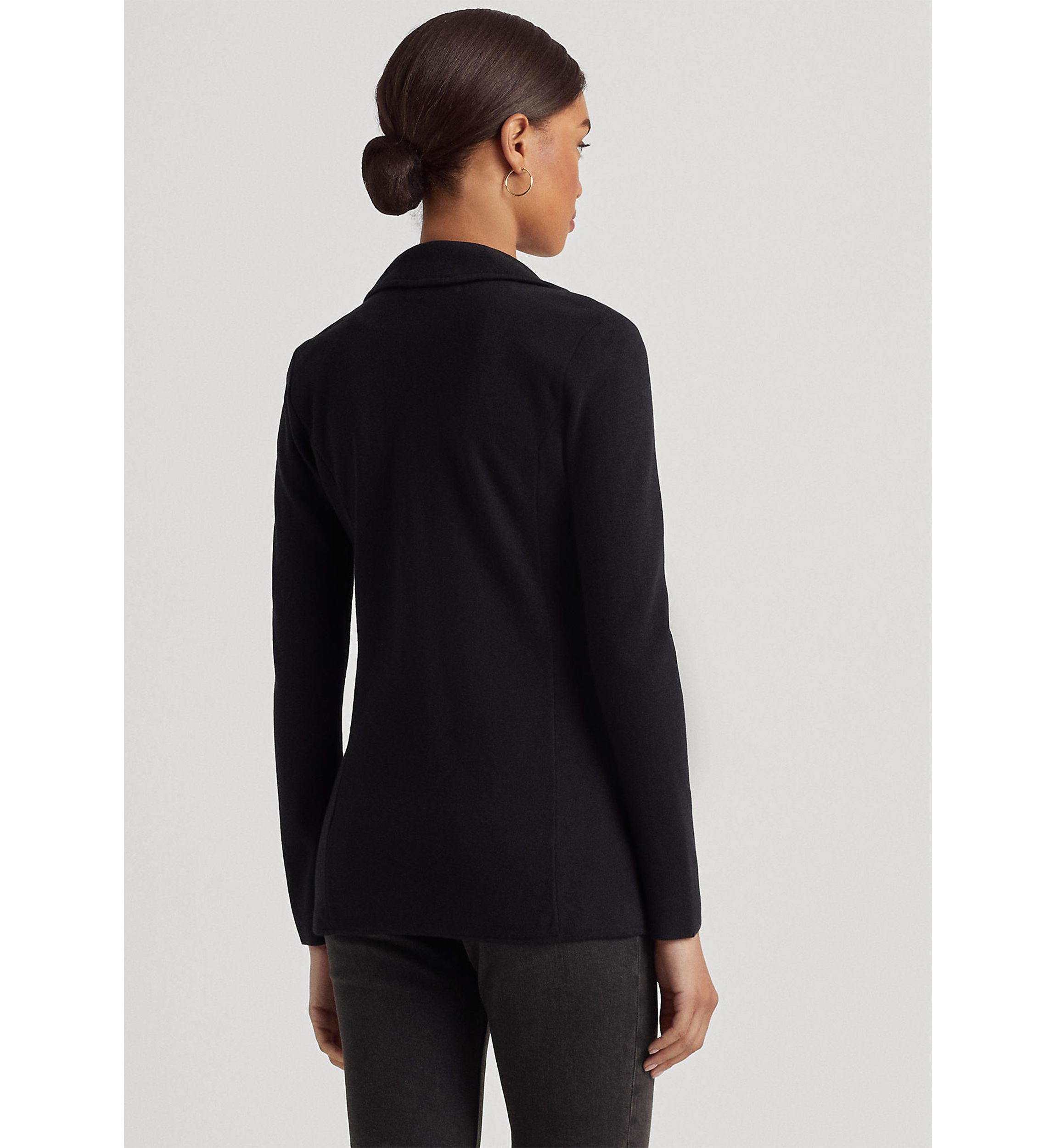 Petite Combed Cotton Blazer