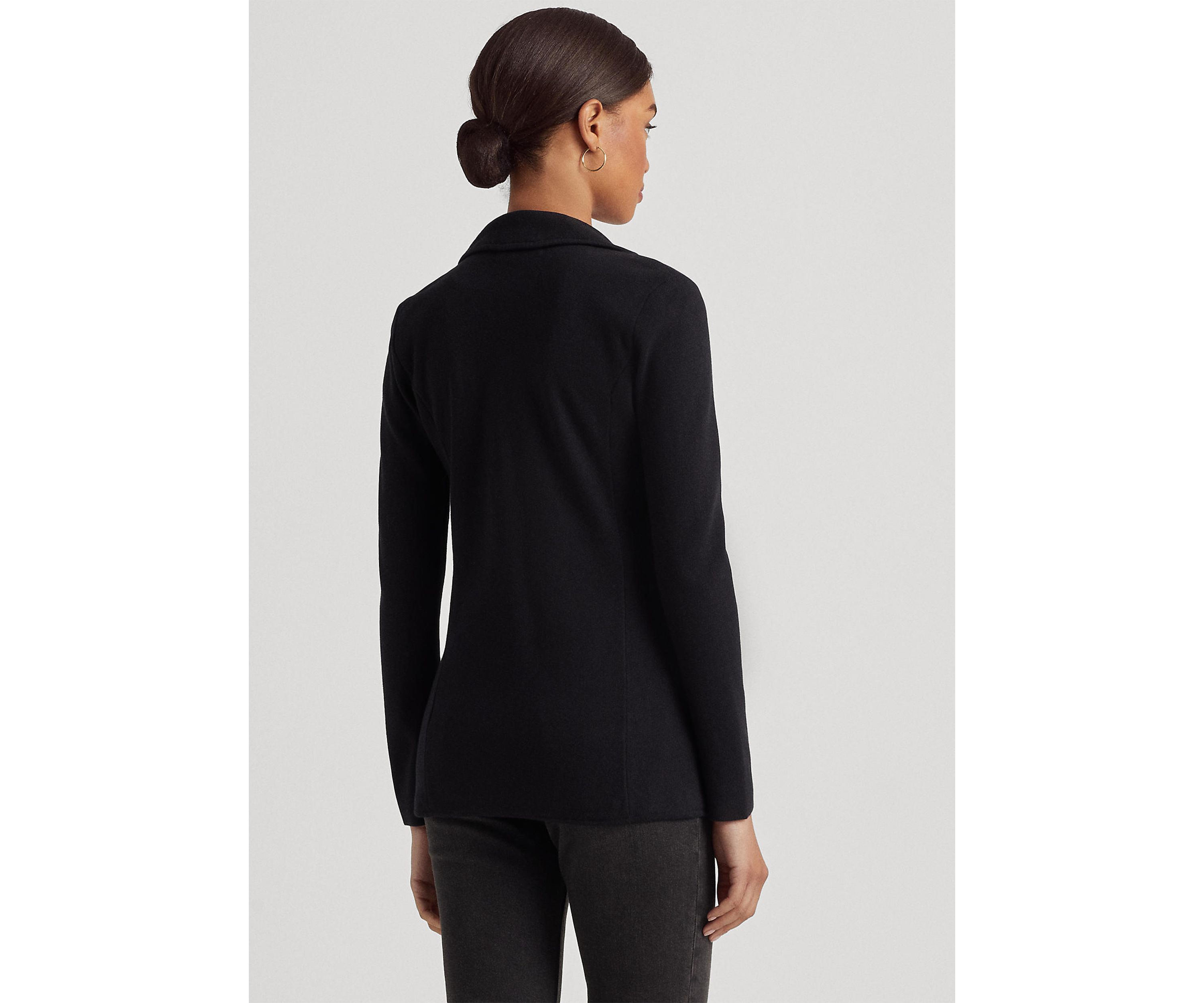 Petite Combed Cotton Blazer
